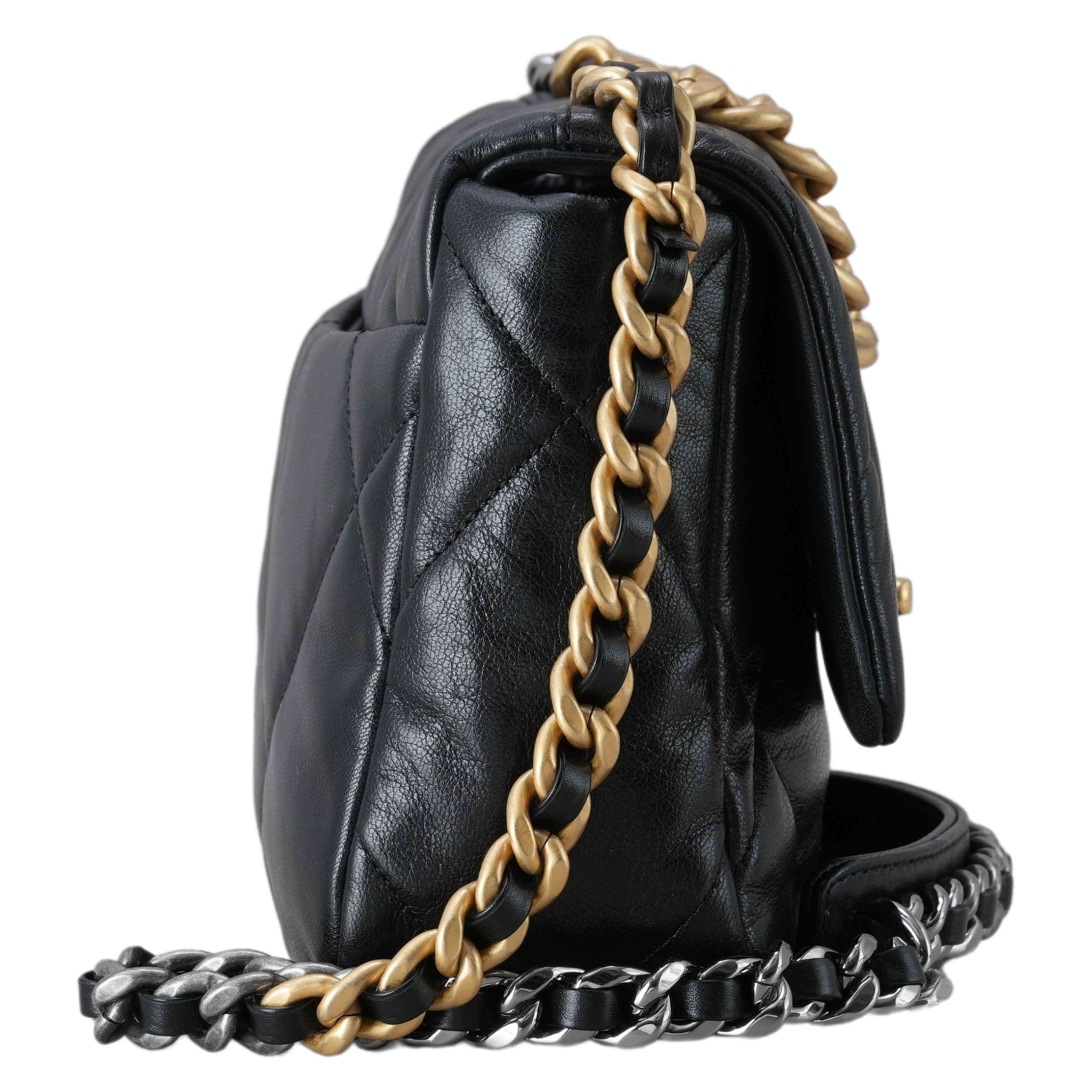 CHANEL(USED)샤넬 19백 미듐