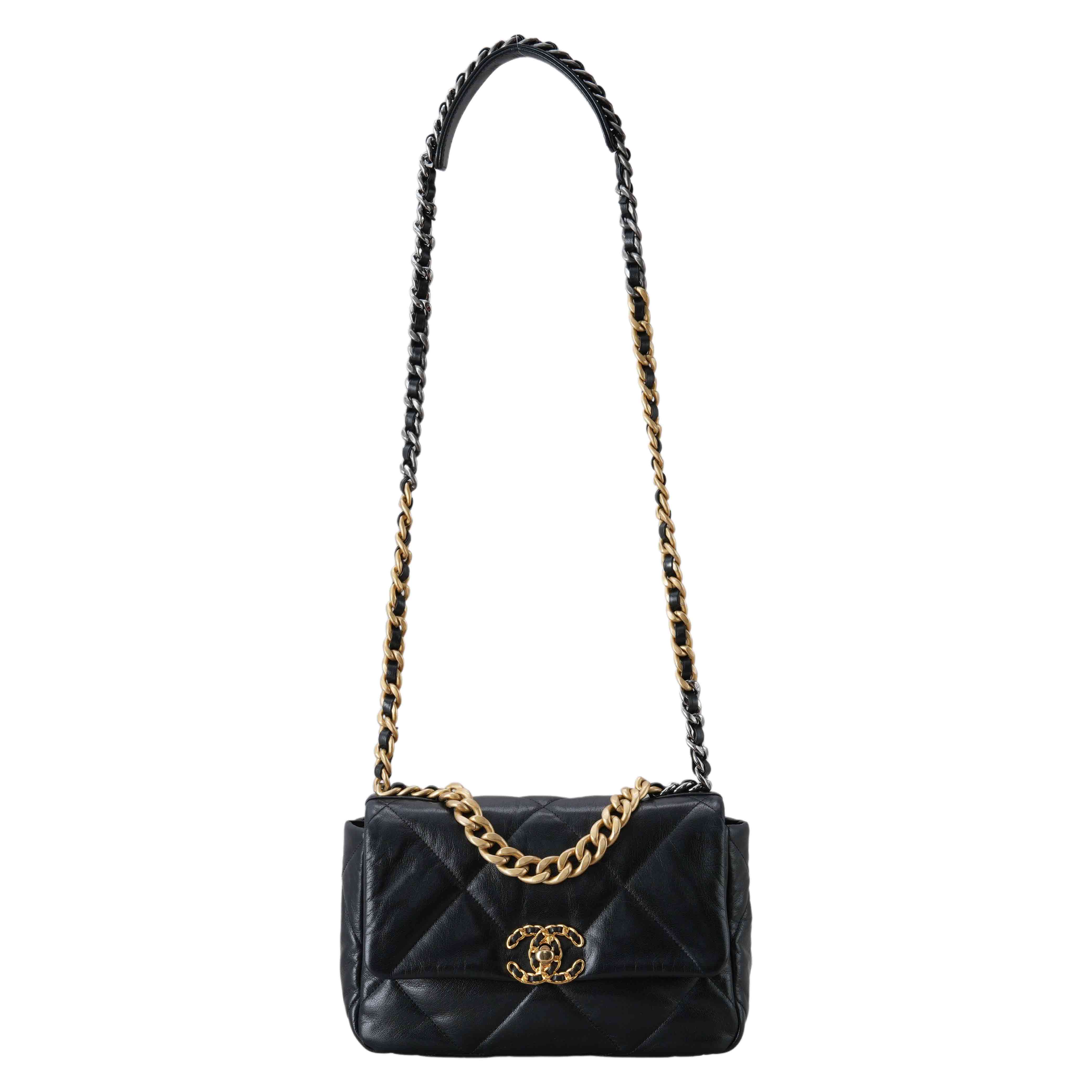 CHANEL(USED)샤넬 19백 미듐
