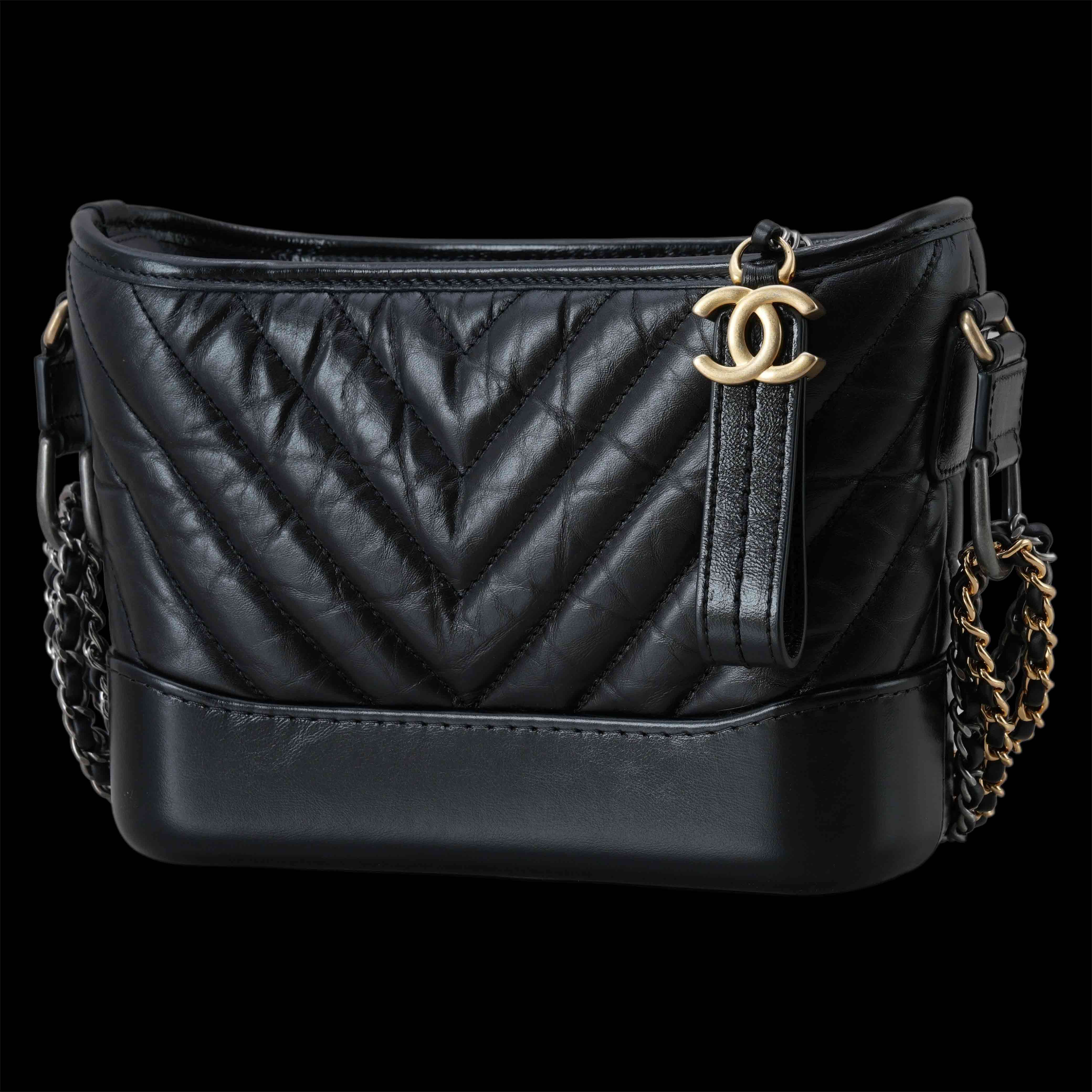 CHANEL(USED)샤넬 가브리엘 쉐브론 호보 스몰