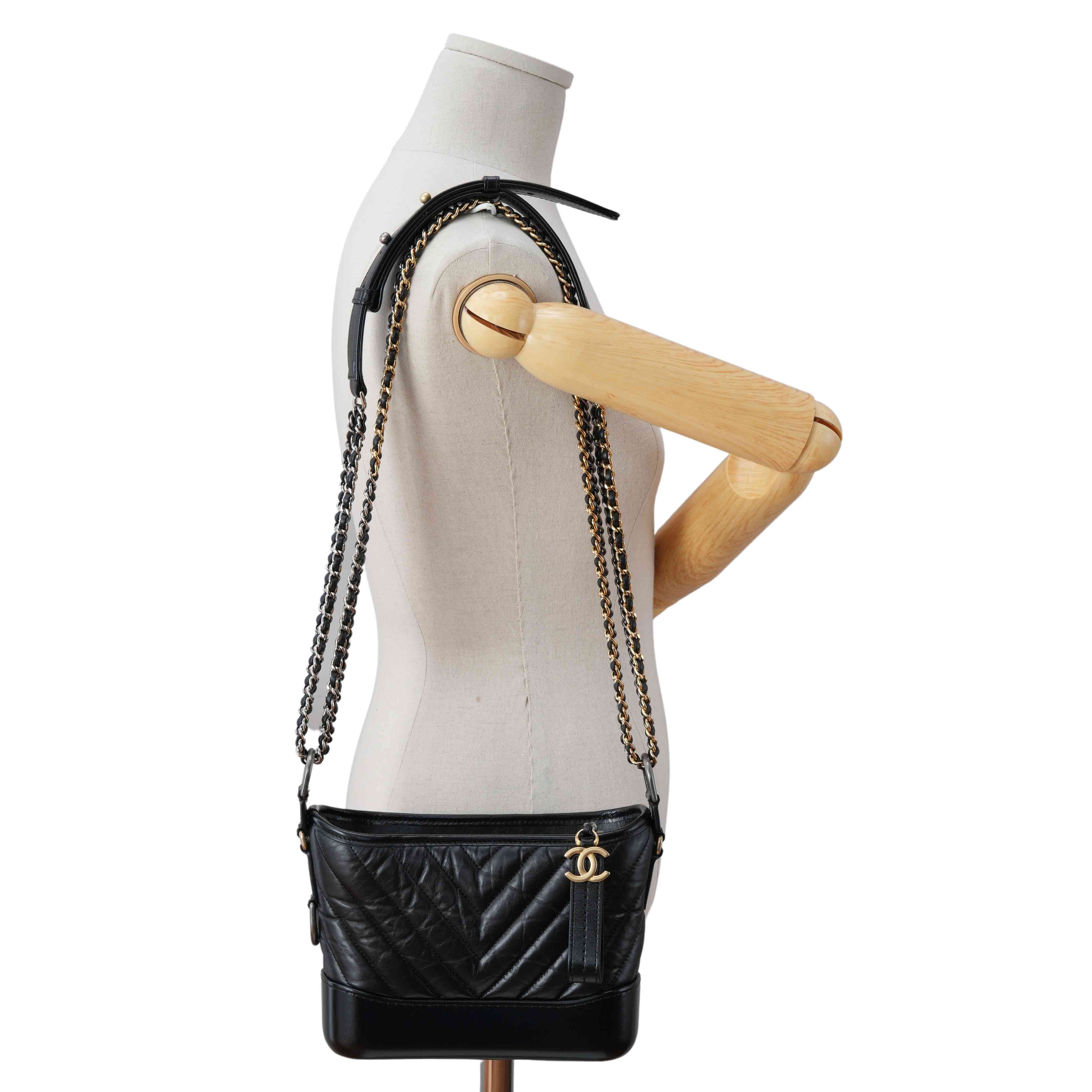CHANEL(USED)샤넬 가브리엘 쉐브론 호보 스몰