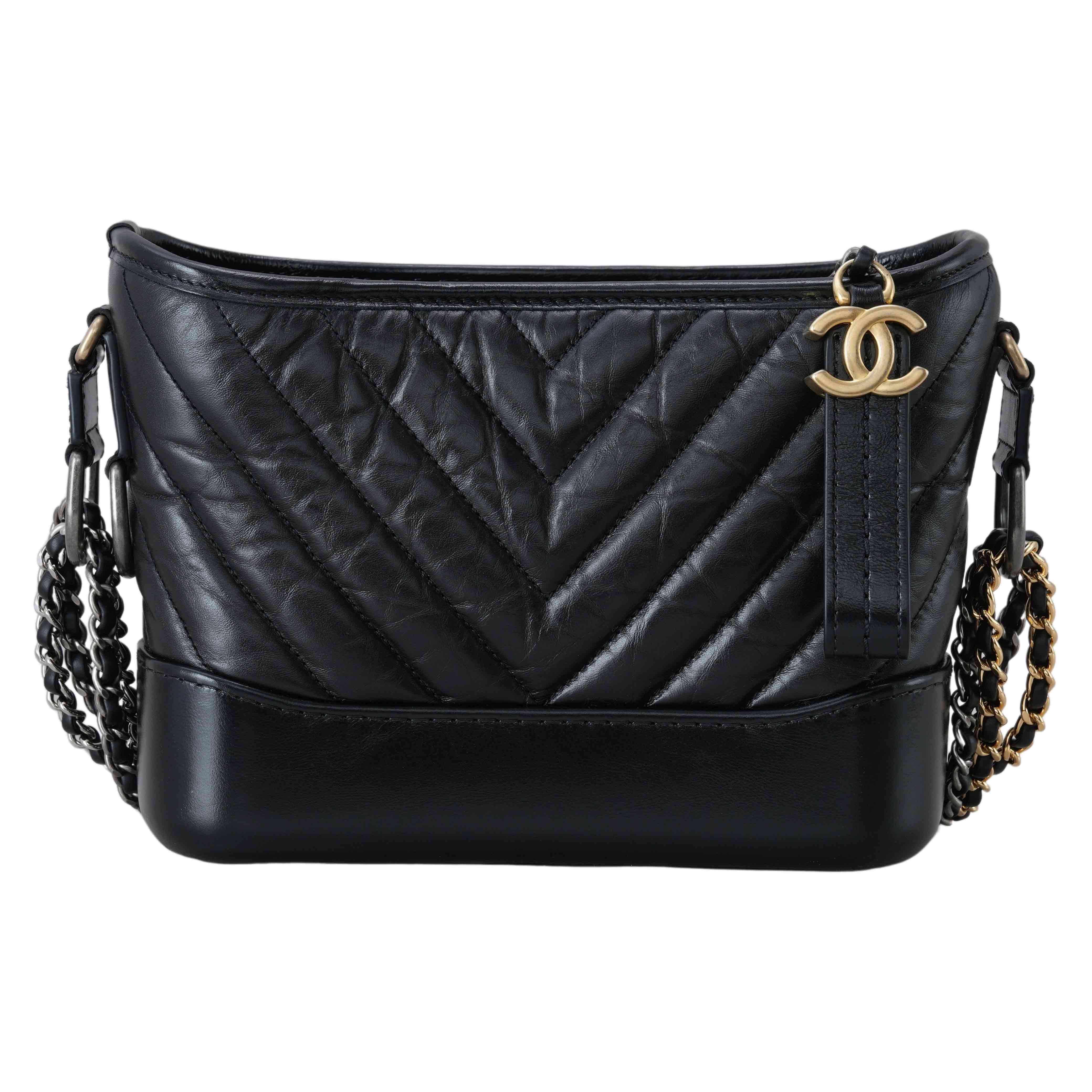 CHANEL(USED)샤넬 가브리엘 쉐브론 호보 스몰