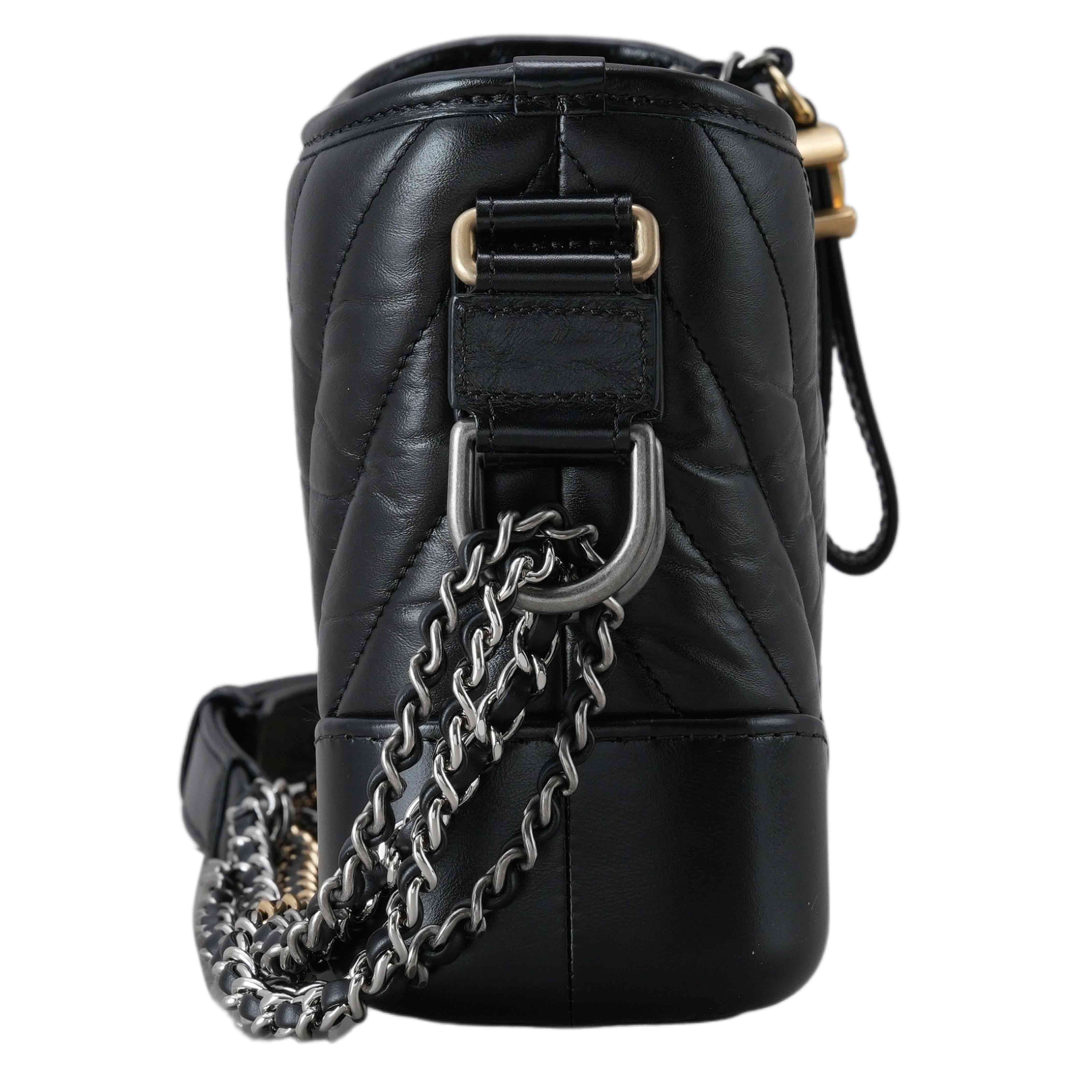 CHANEL(USED)샤넬 가브리엘 쉐브론 호보 스몰