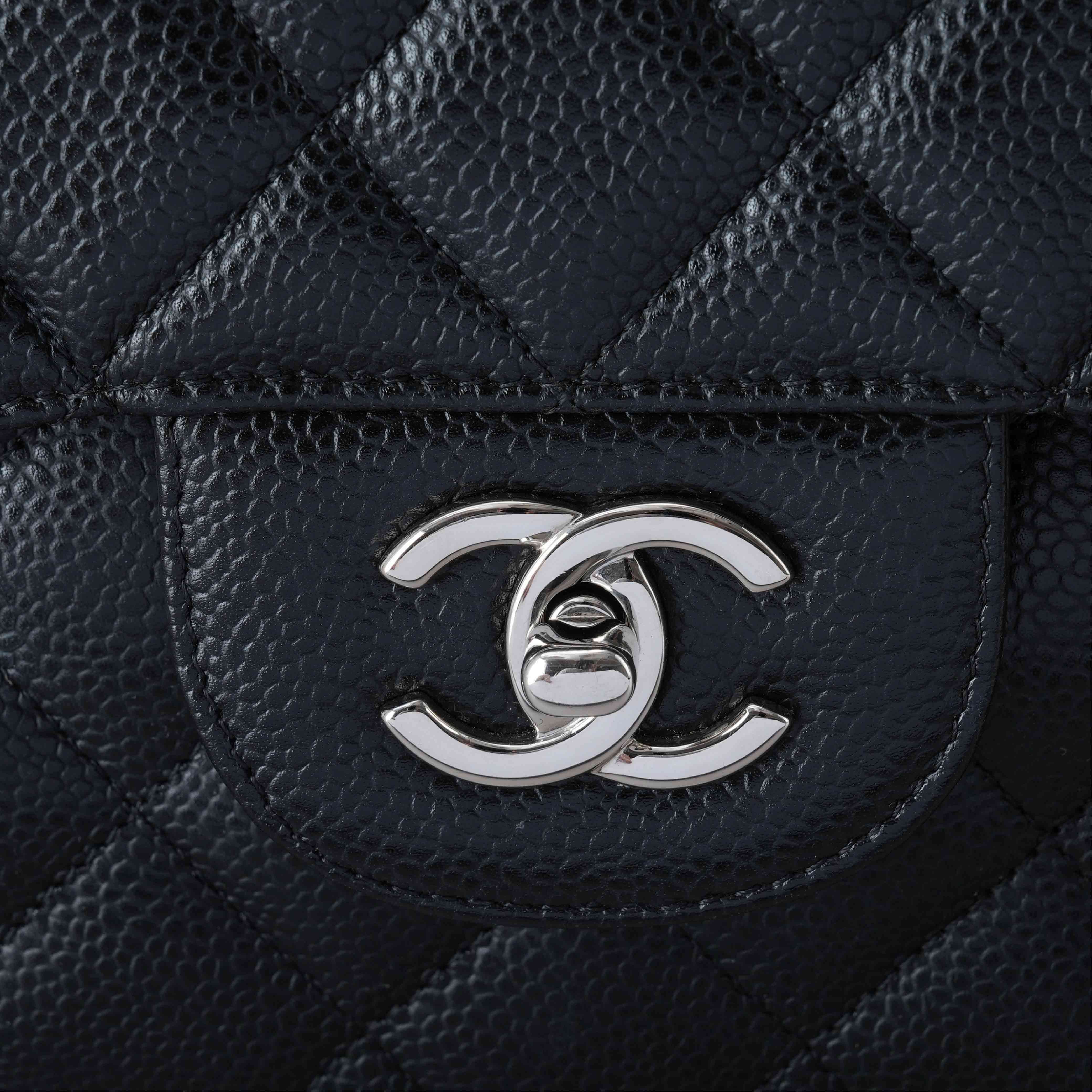 CHANEL(USED)샤넬 클래식 캐비어 점보