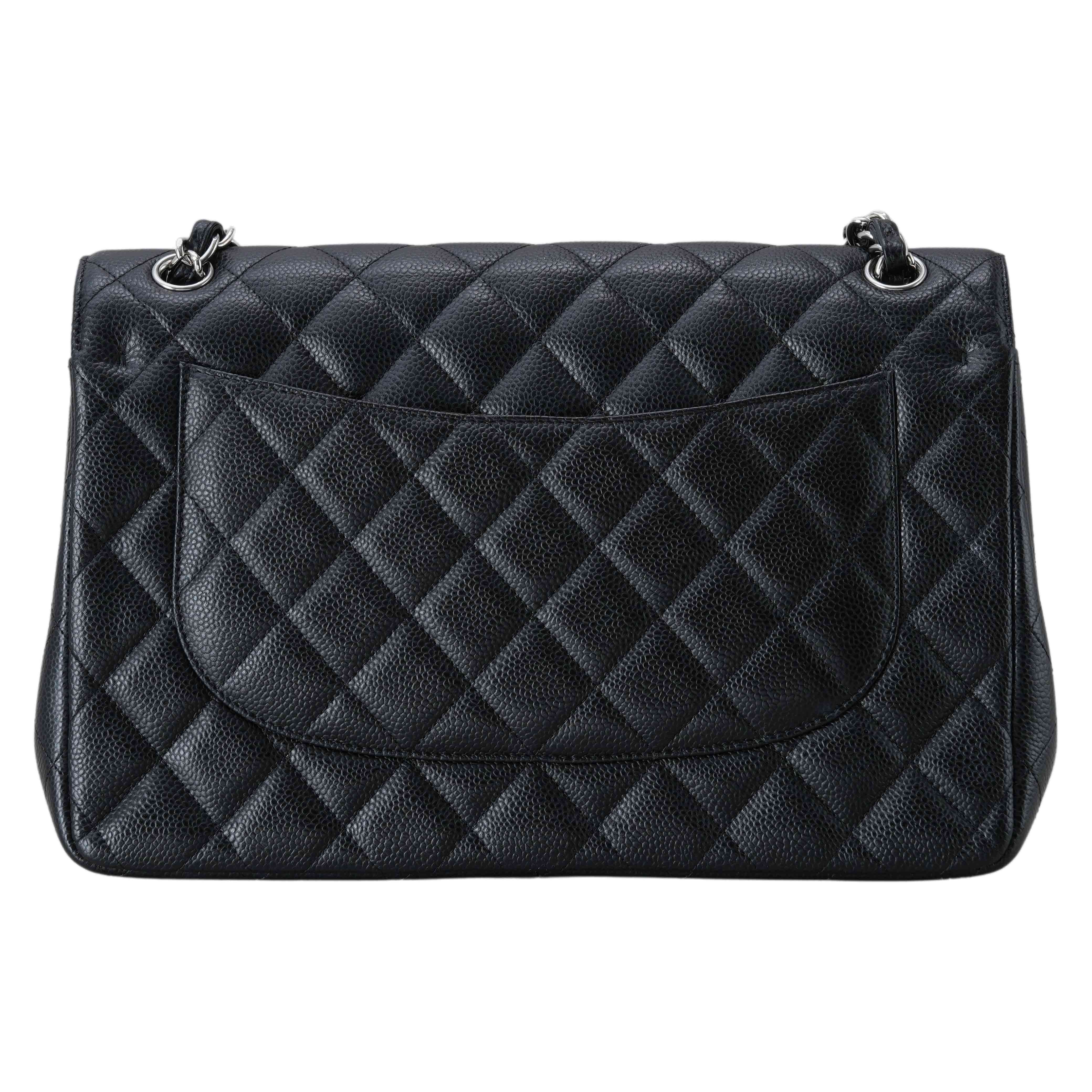 CHANEL(USED)샤넬 클래식 캐비어 점보