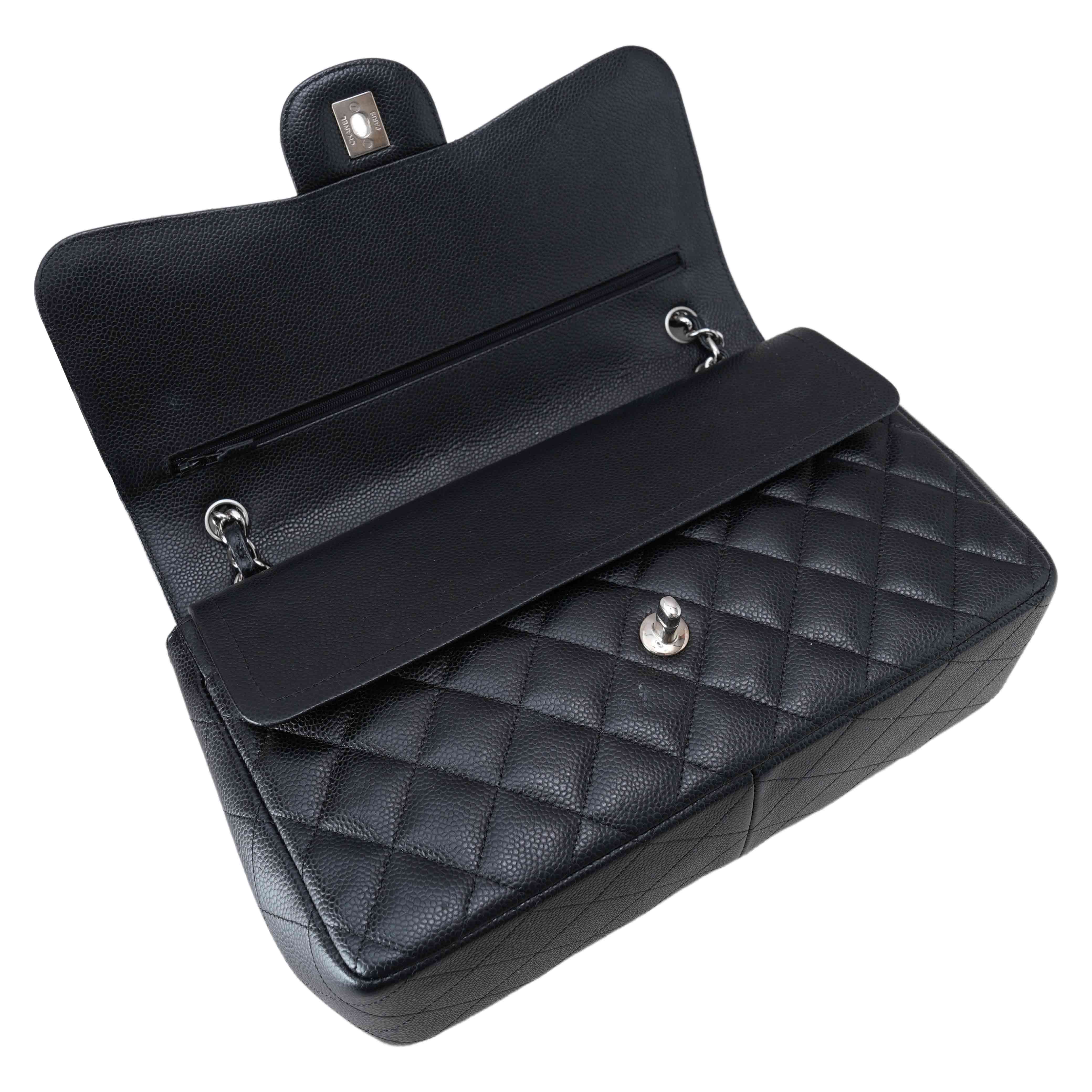 CHANEL(USED)샤넬 클래식 캐비어 점보