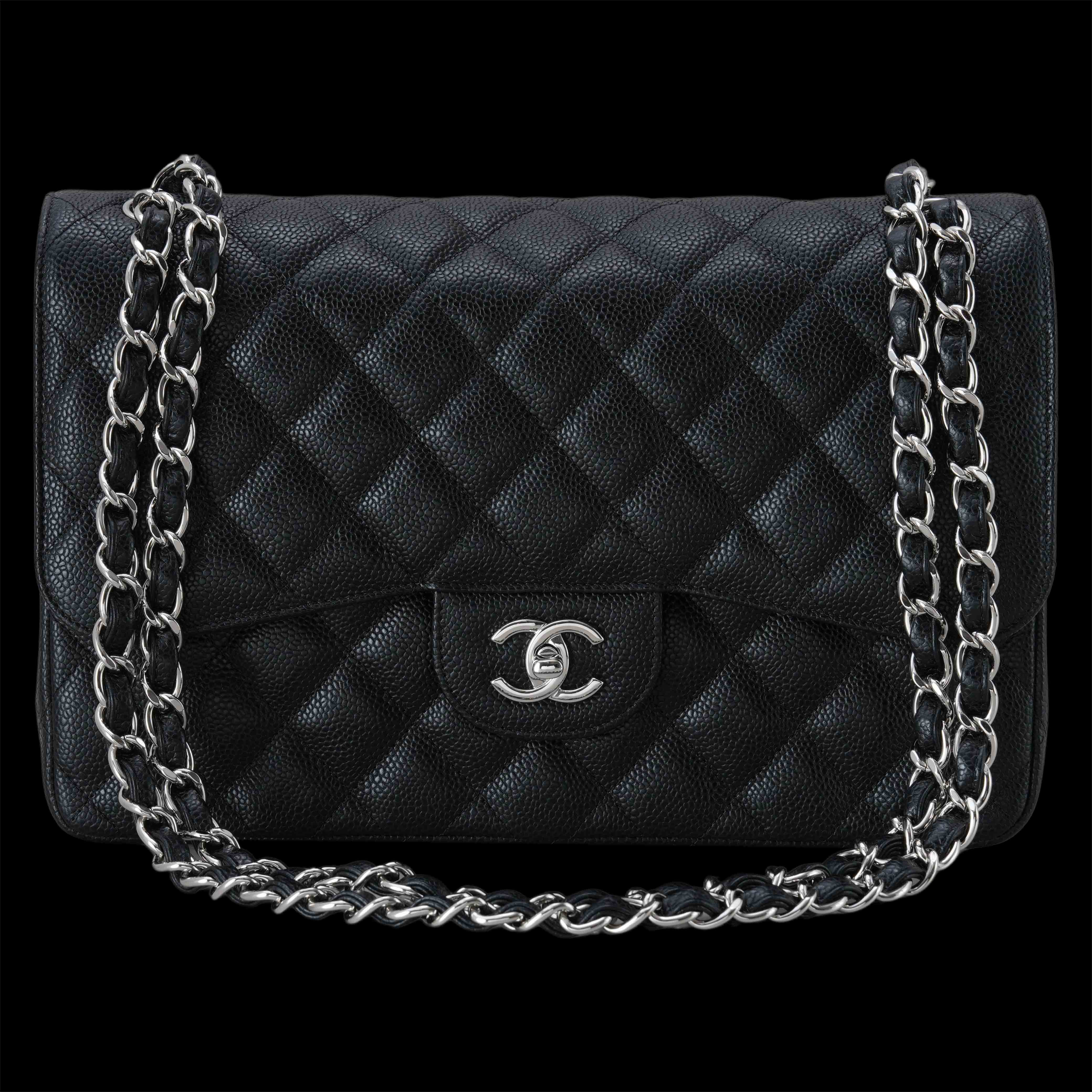 CHANEL(USED)샤넬 캐비어 클래식 라지 플랩백