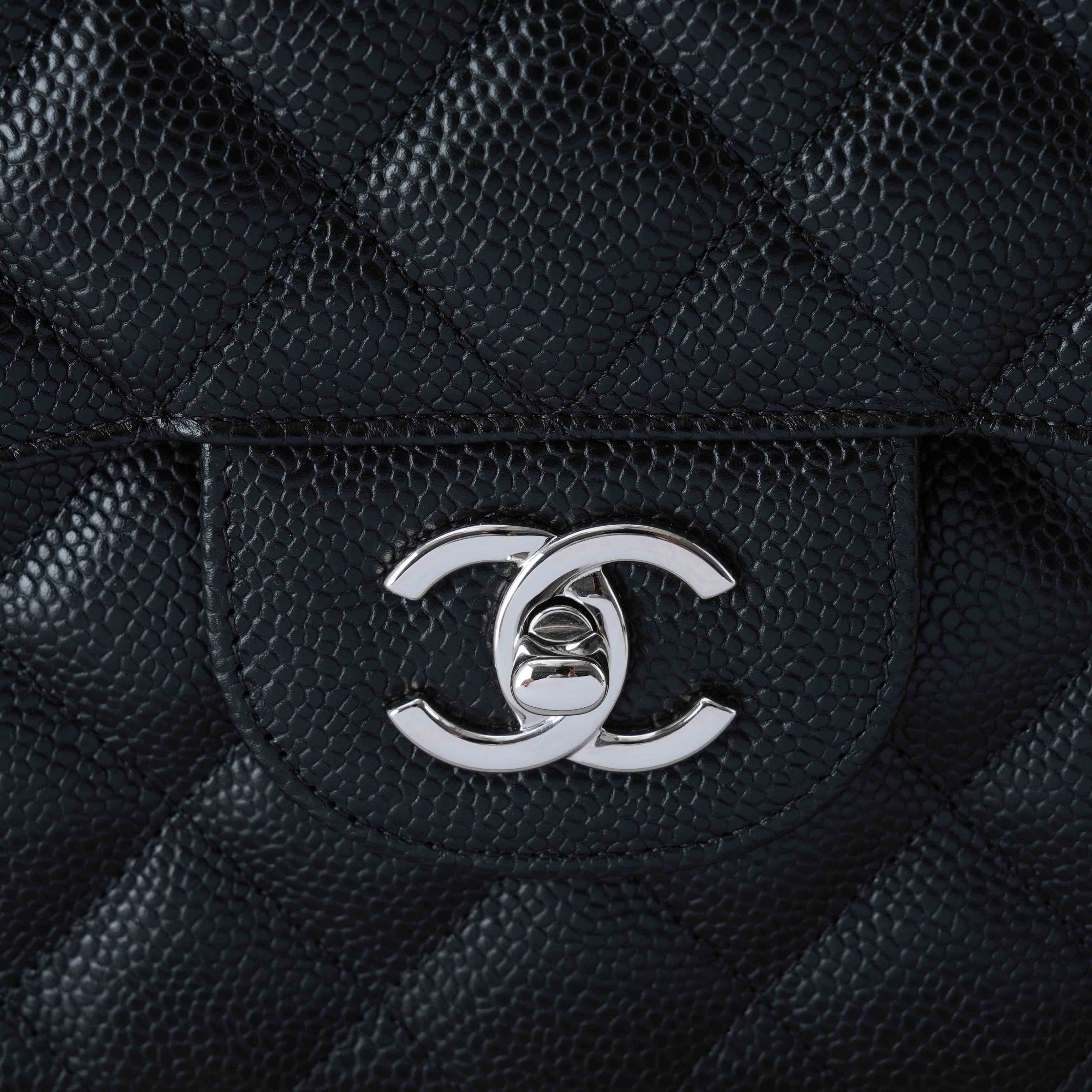 CHANEL(USED)샤넬 캐비어 클래식 라지 플랩백