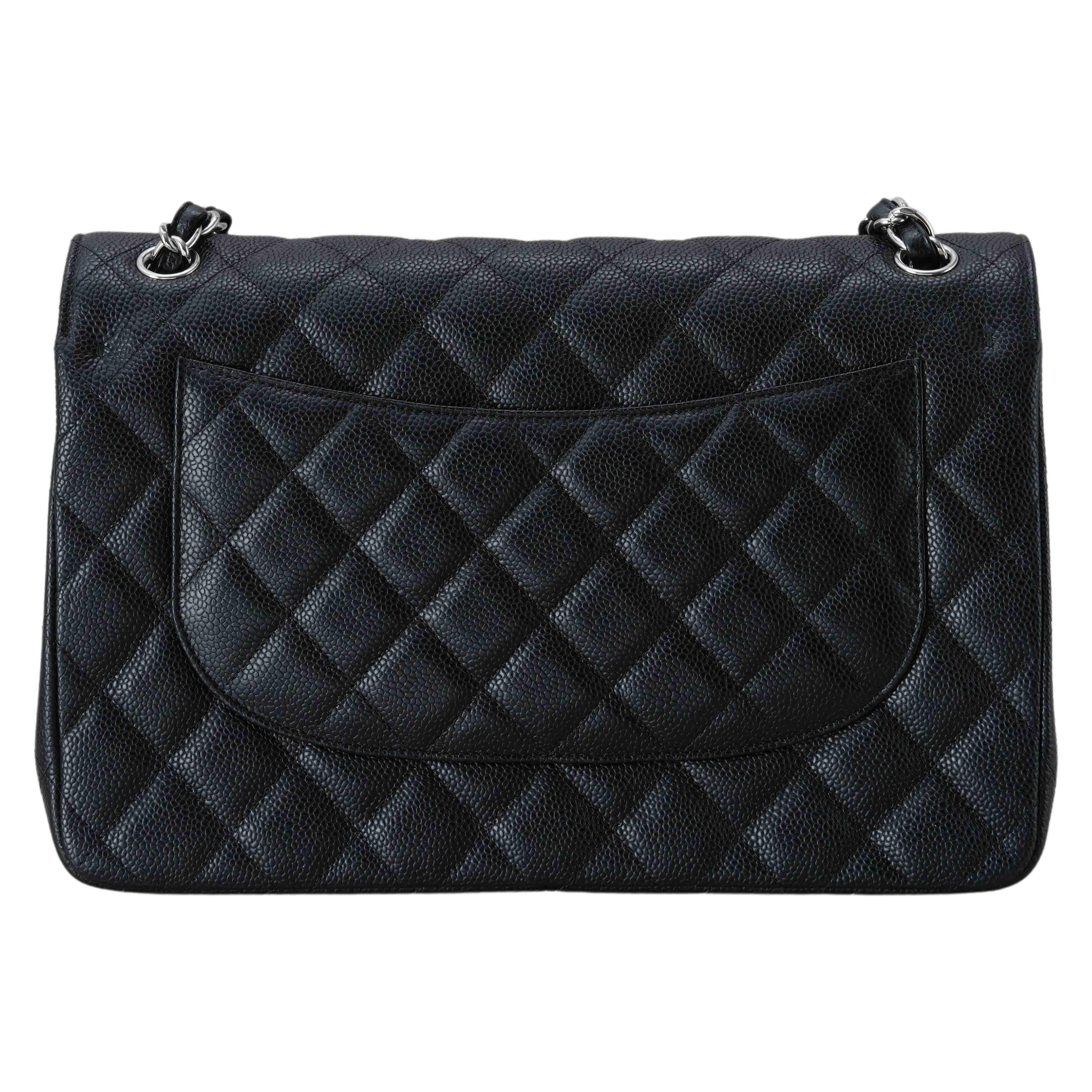 CHANEL(USED)샤넬 캐비어 클래식 라지 플랩백