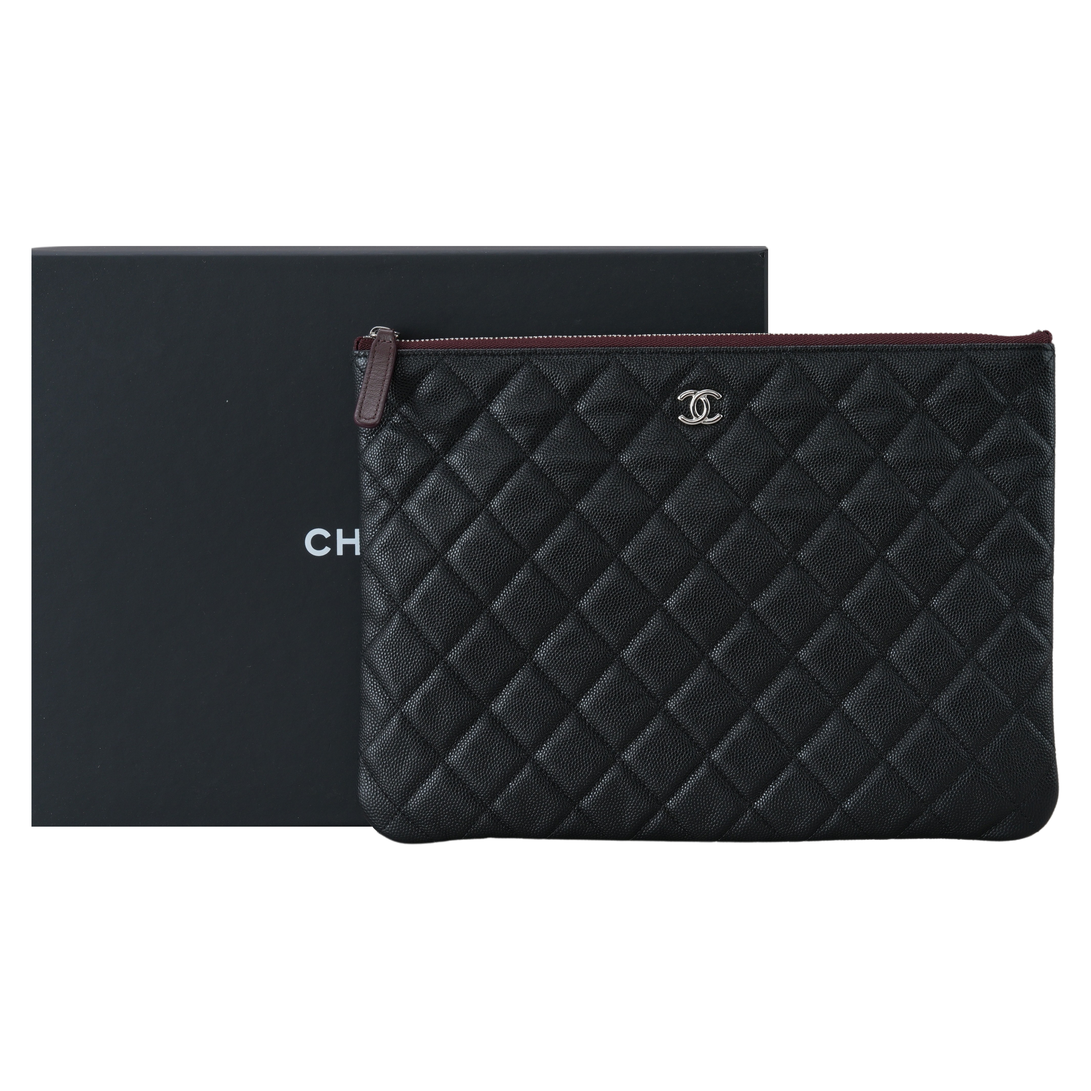 CHANEL(USED)샤넬 캐비어 클래식 클러치
