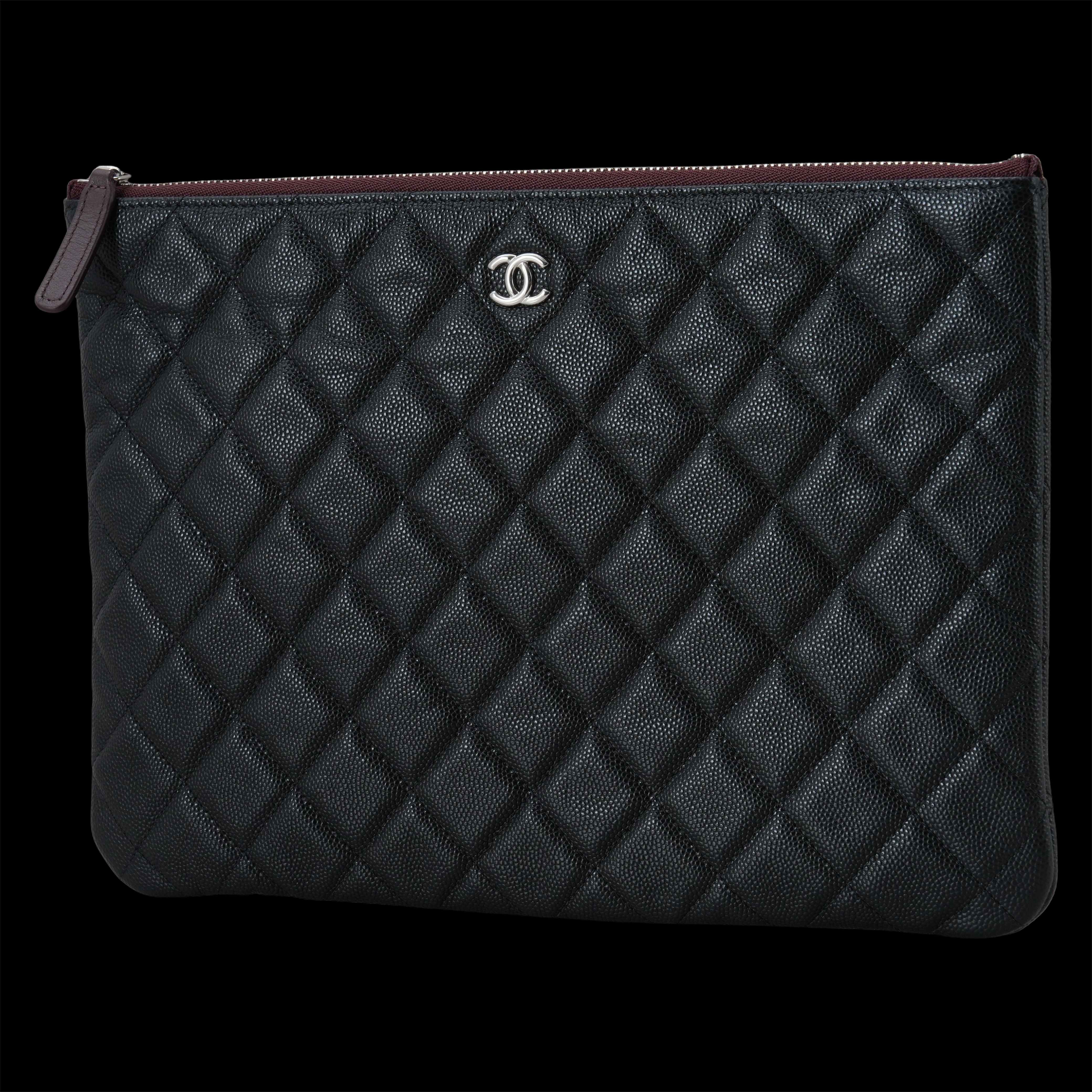 CHANEL(USED)샤넬 캐비어 클래식 클러치