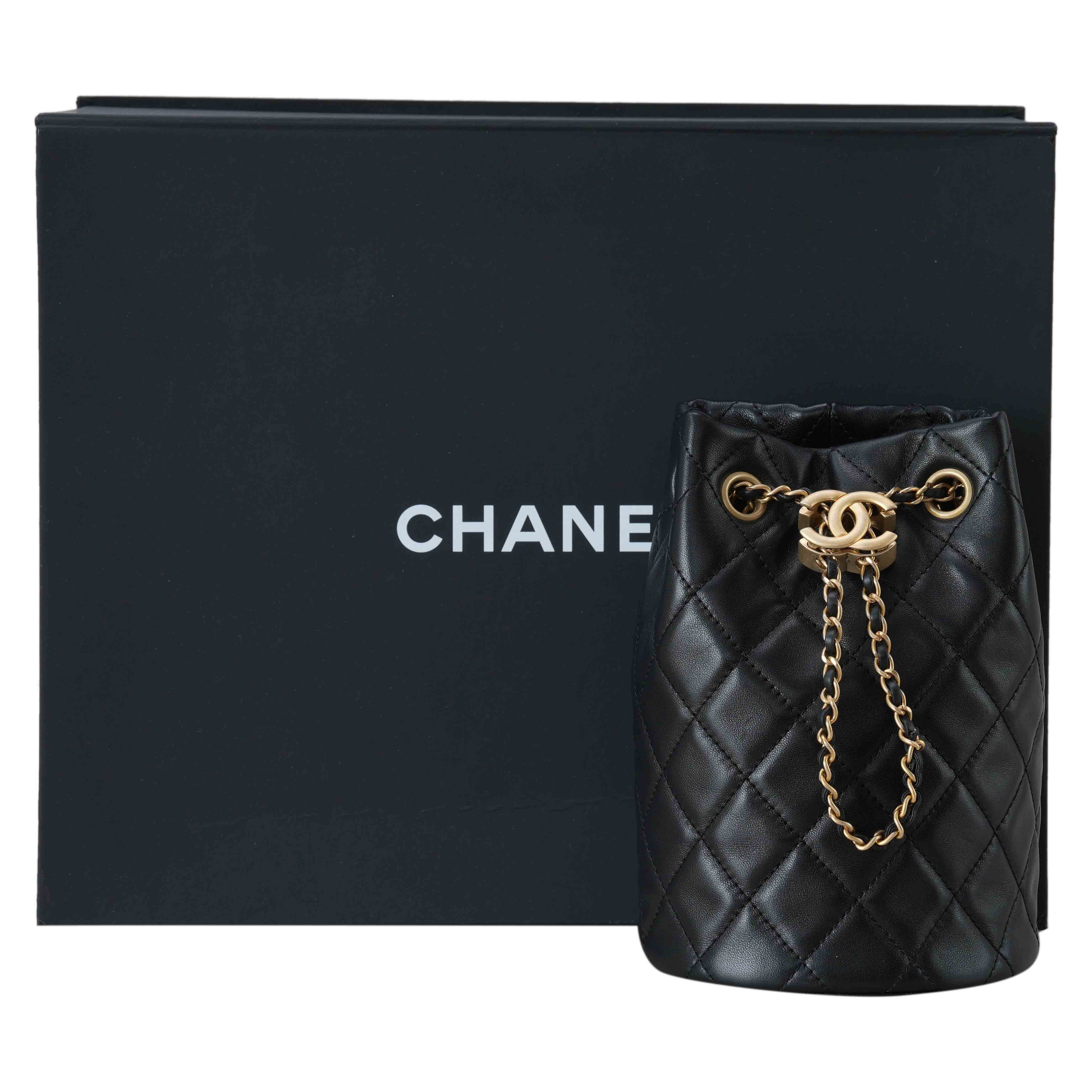 CHANEL(USED)샤넬 시즌 골든볼 버킷백