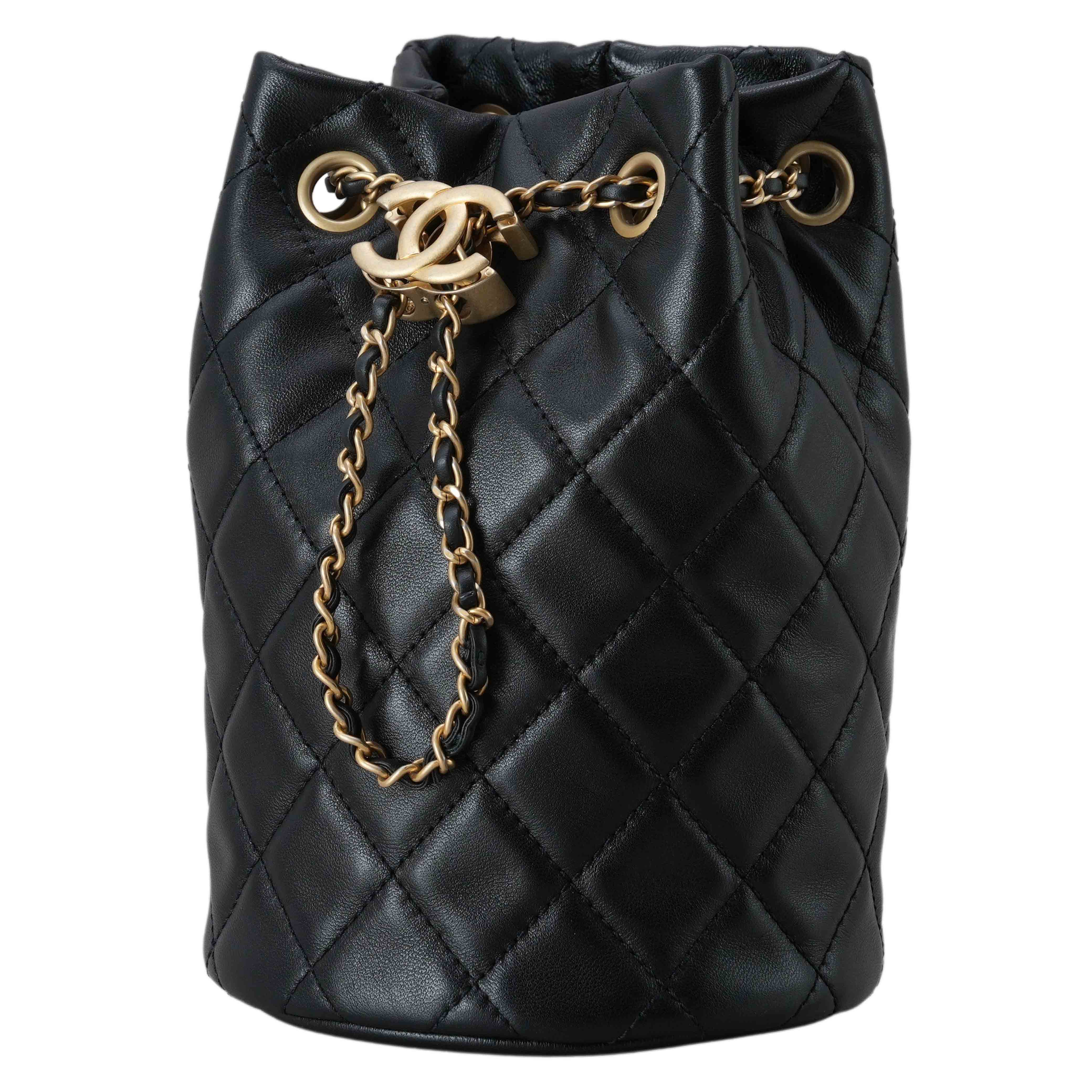 CHANEL(USED)샤넬 시즌 골든볼 버킷백