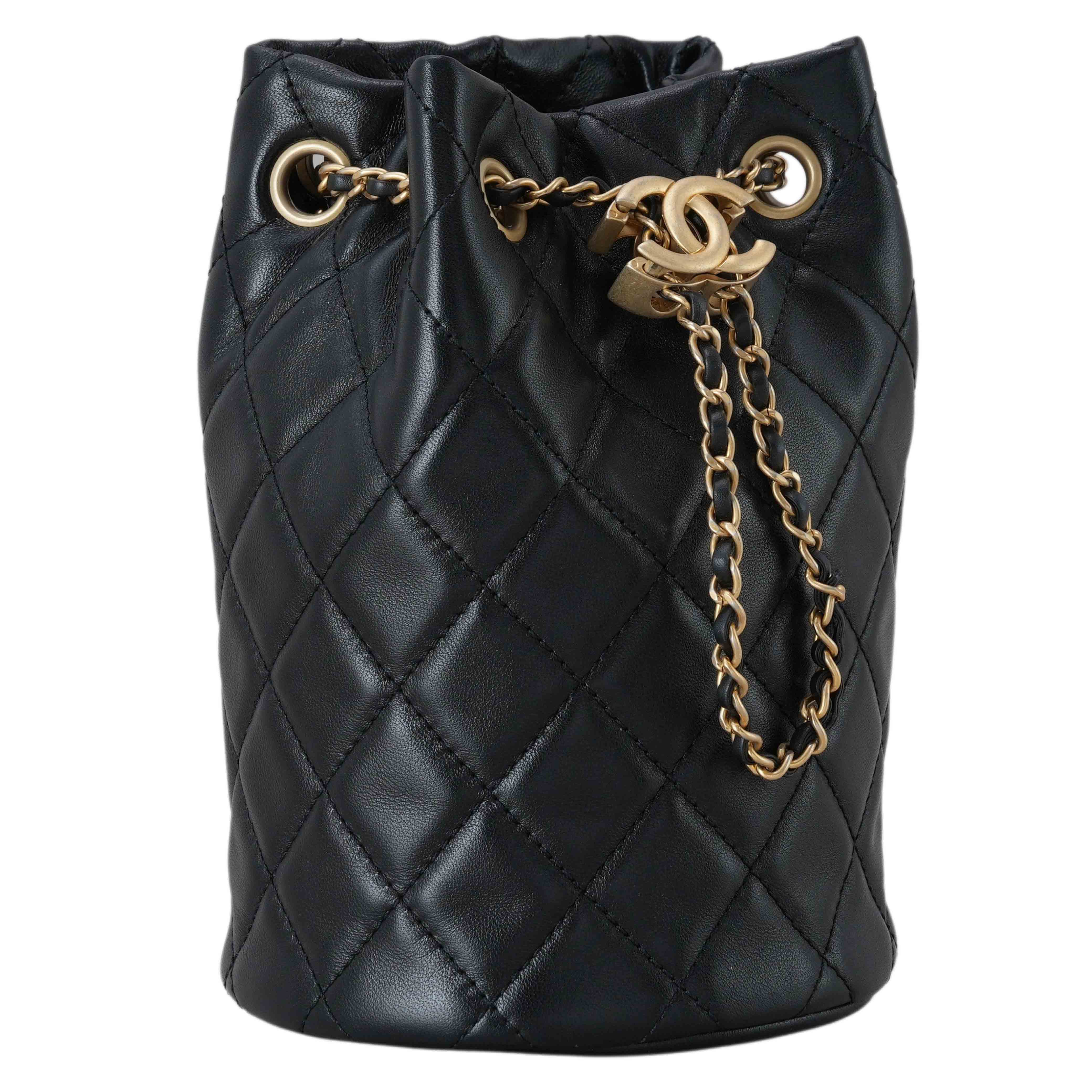 CHANEL(USED)샤넬 시즌 골든볼 버킷백