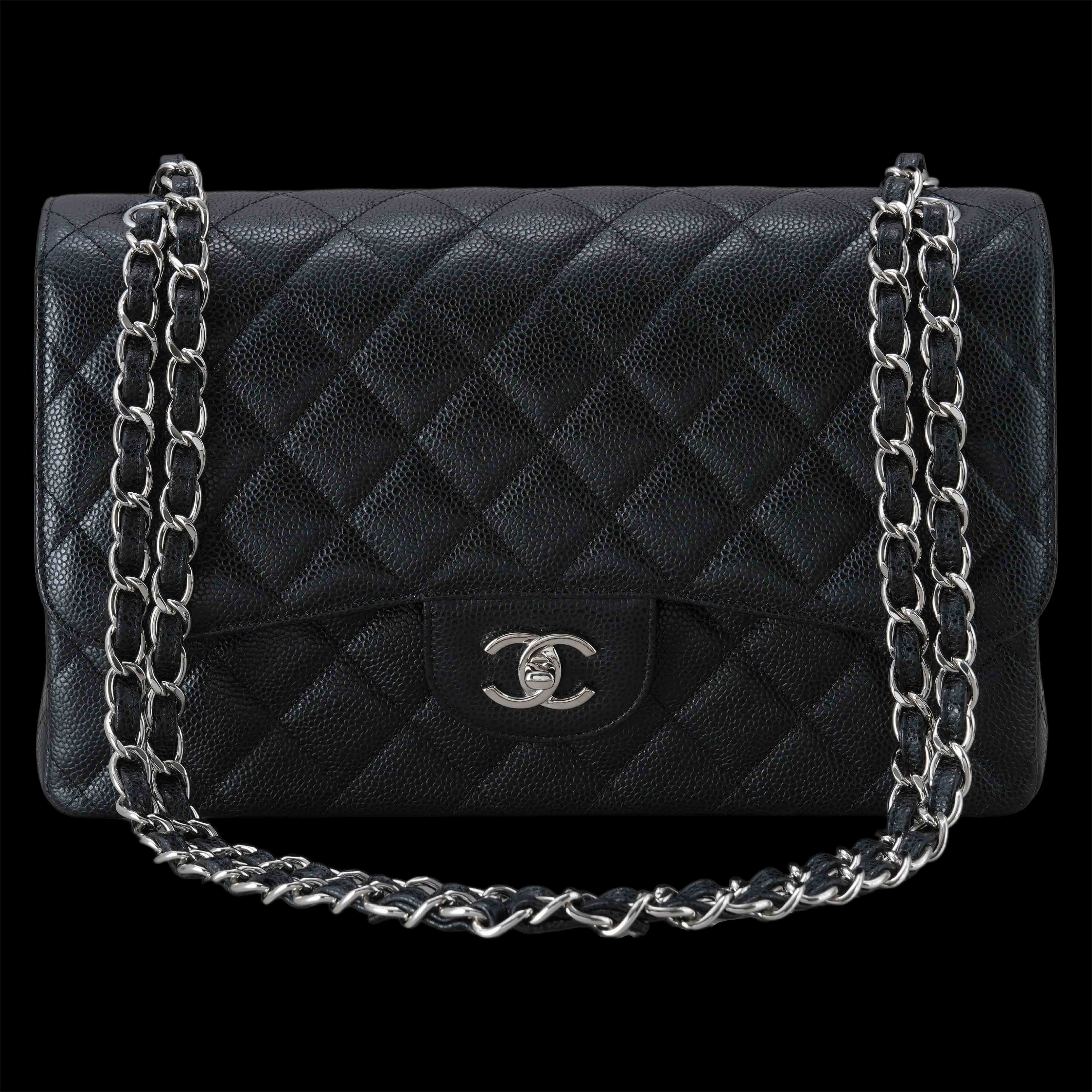 CHANEL(USED)샤넬 캐비어 클래식 라지 플랩백