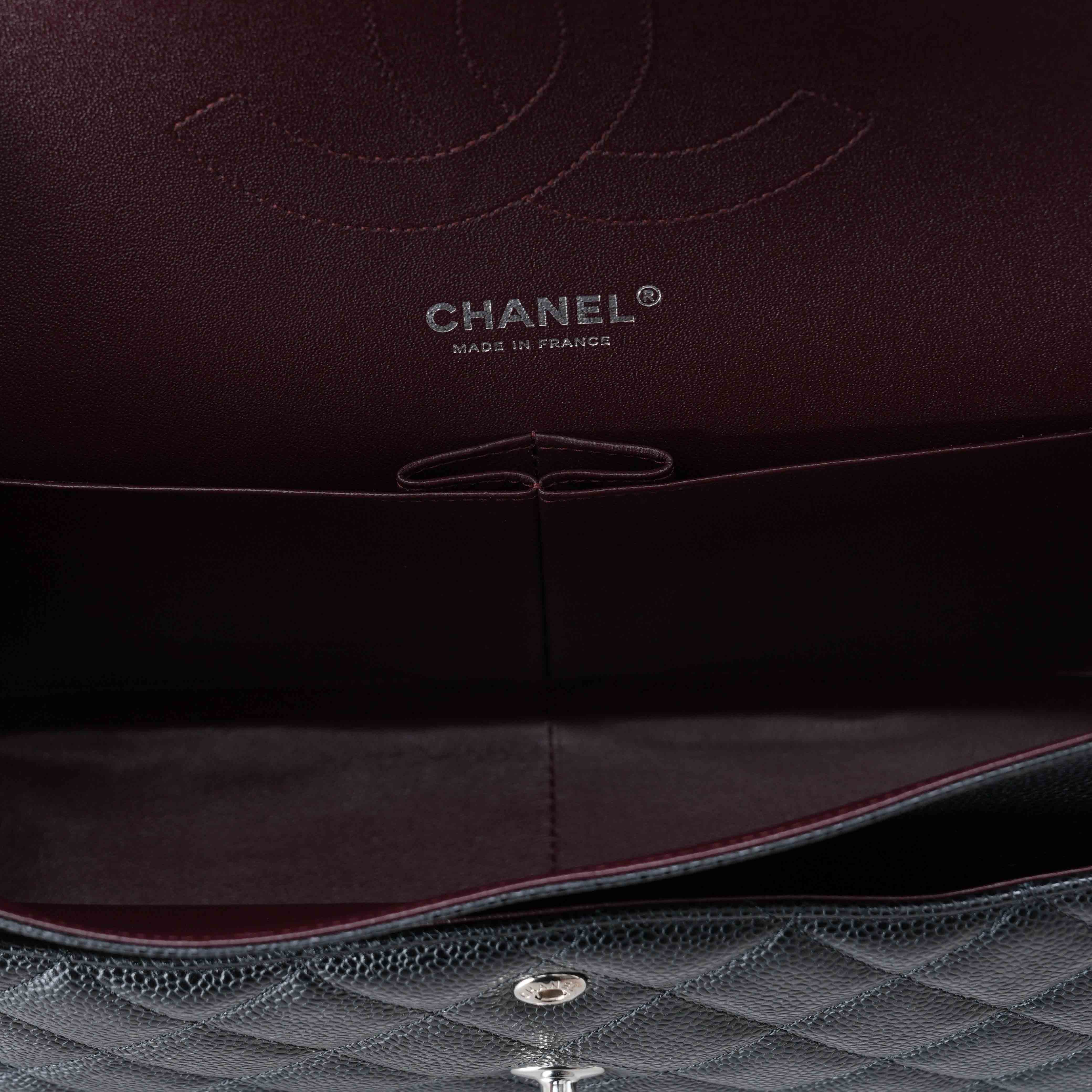 CHANEL(USED)샤넬 캐비어 클래식 라지 플랩백