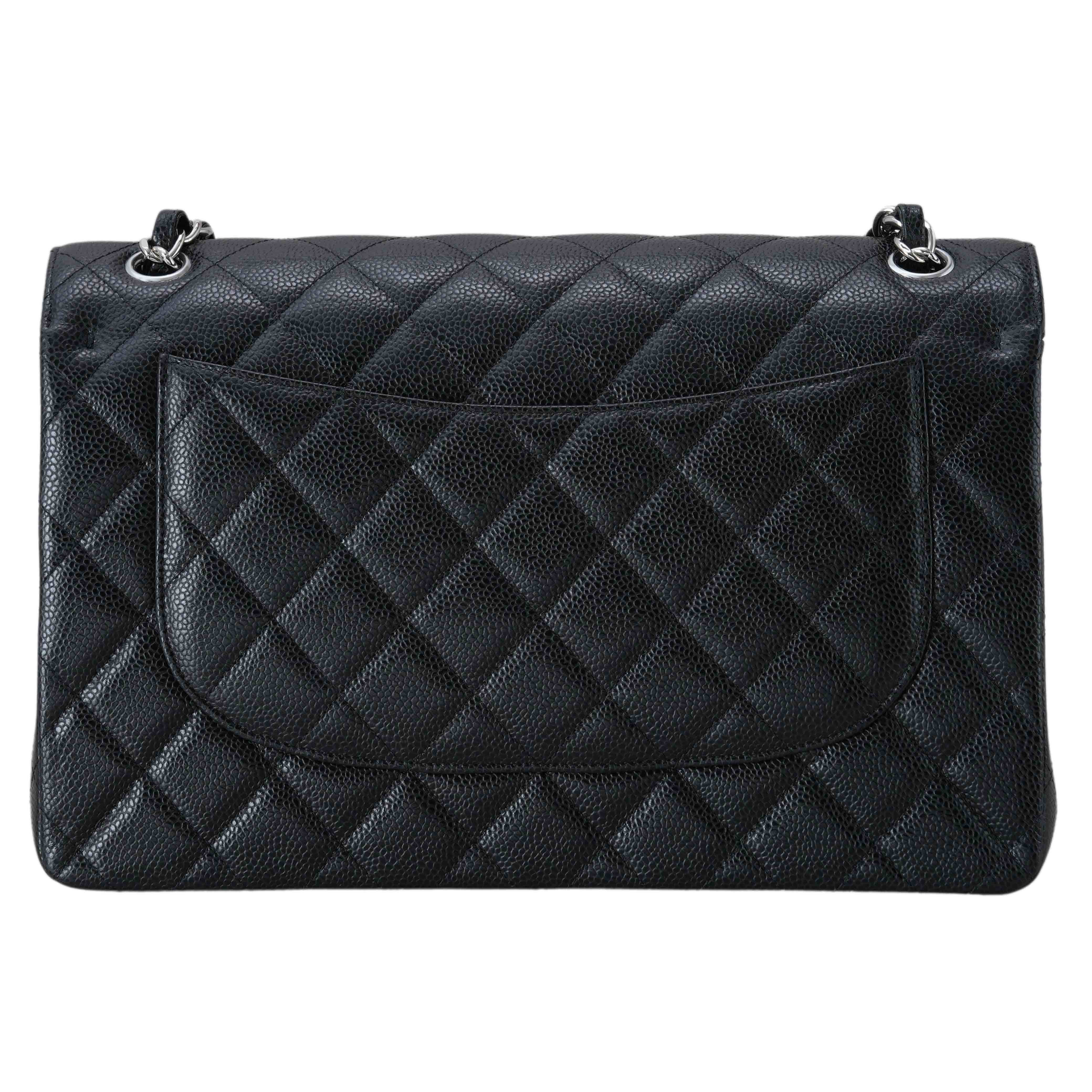 CHANEL(USED)샤넬 캐비어 클래식 라지 플랩백