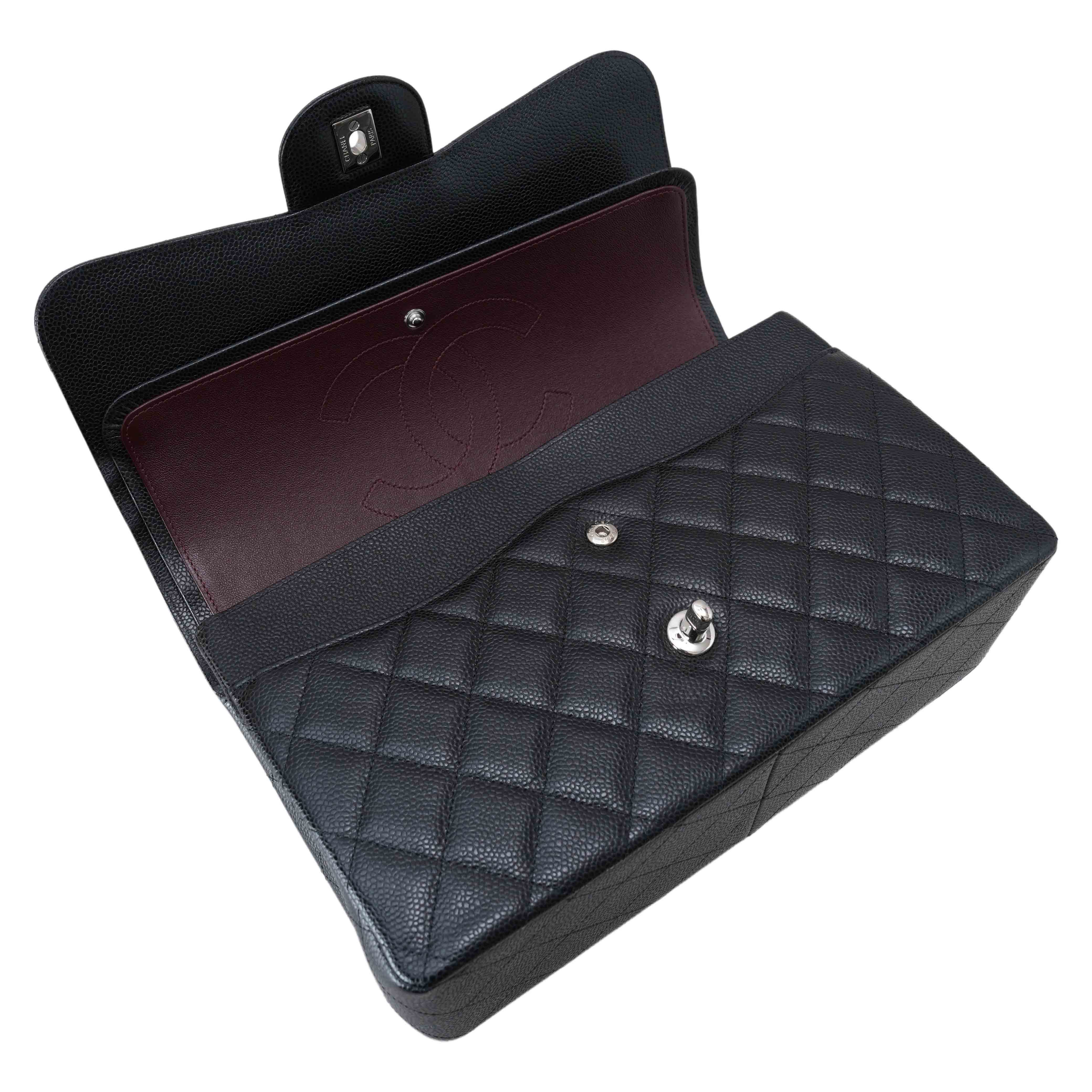 CHANEL(USED)샤넬 캐비어 클래식 라지 플랩백
