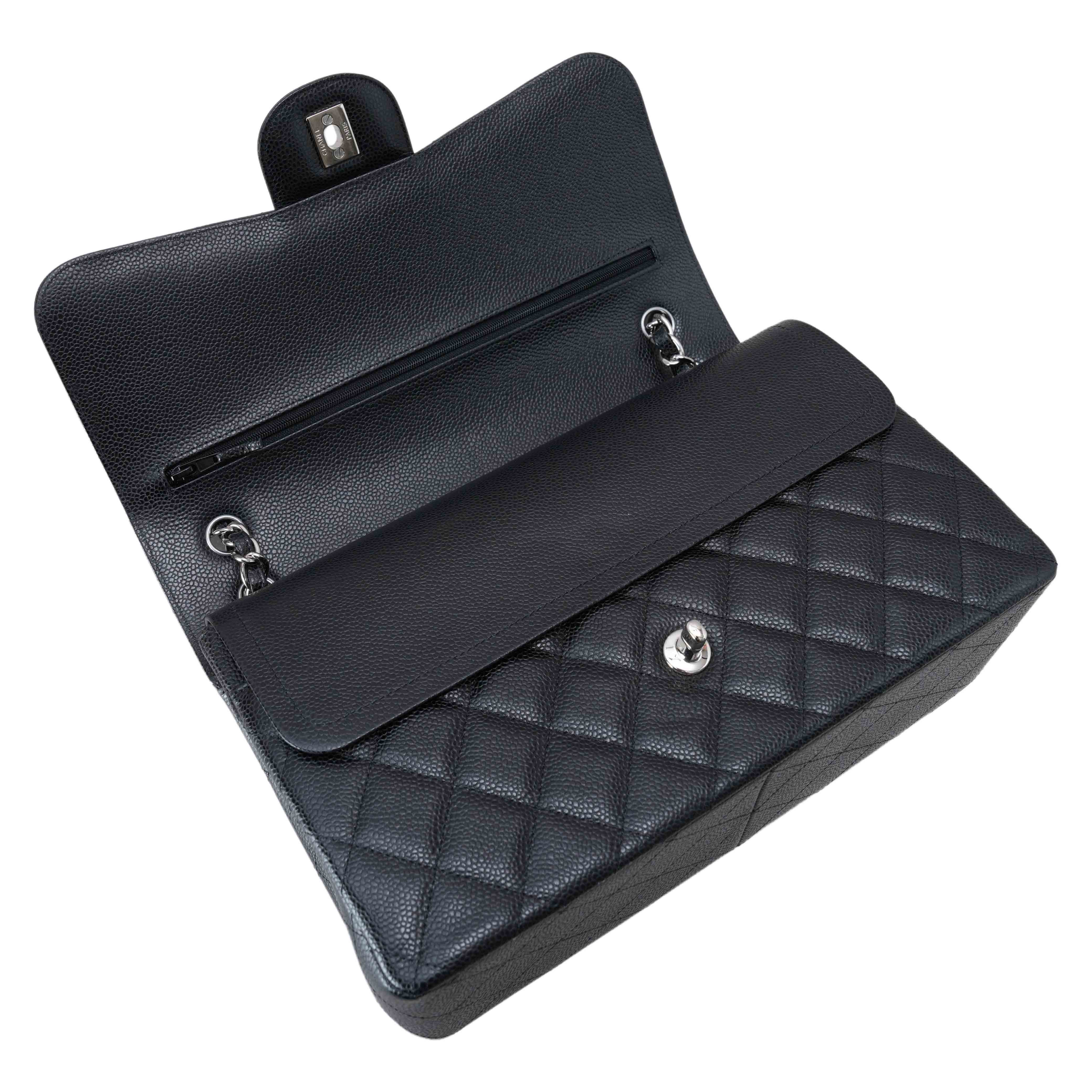 CHANEL(USED)샤넬 캐비어 클래식 라지 플랩백