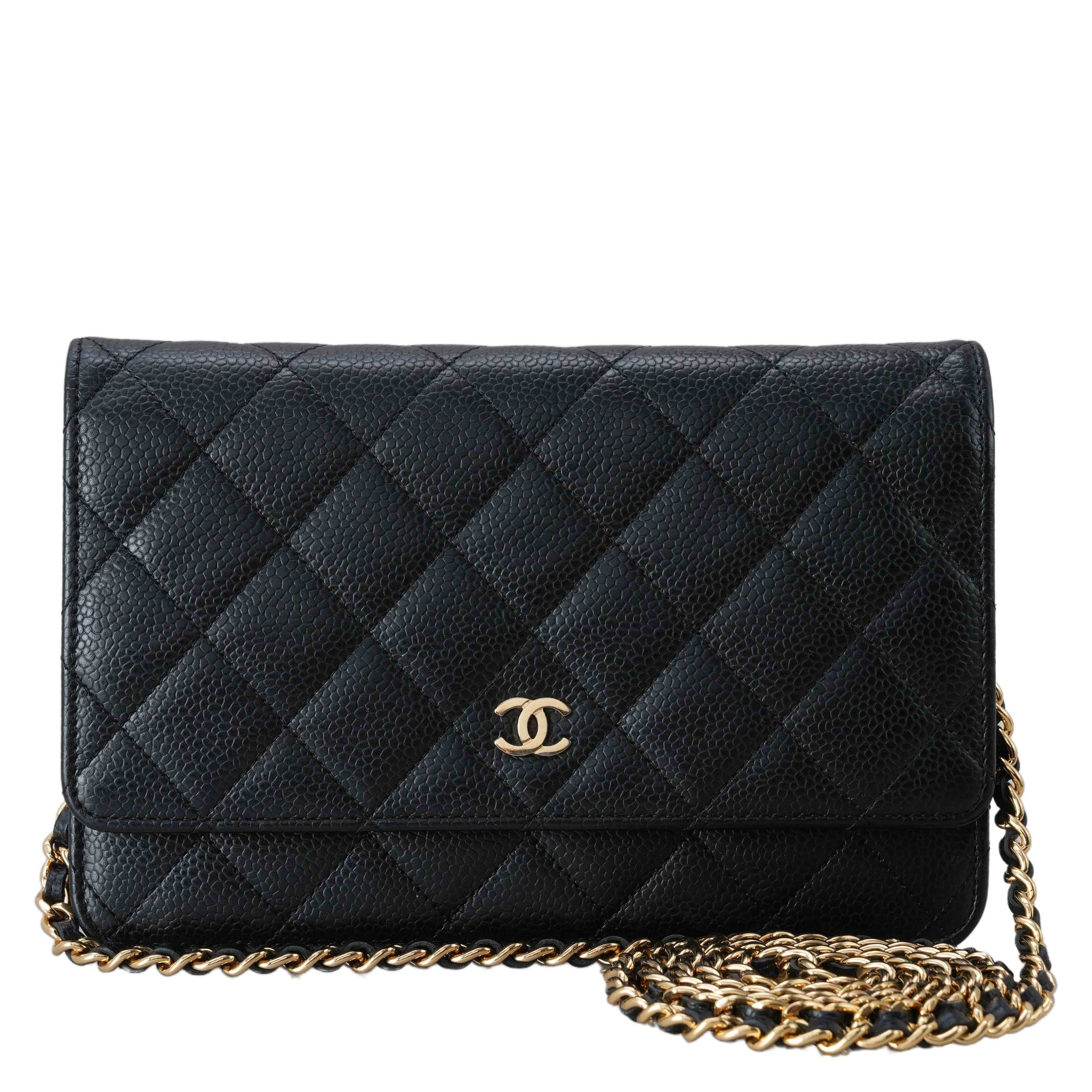 CHANEL(USED)샤넬 A33814 캐비어 WOC