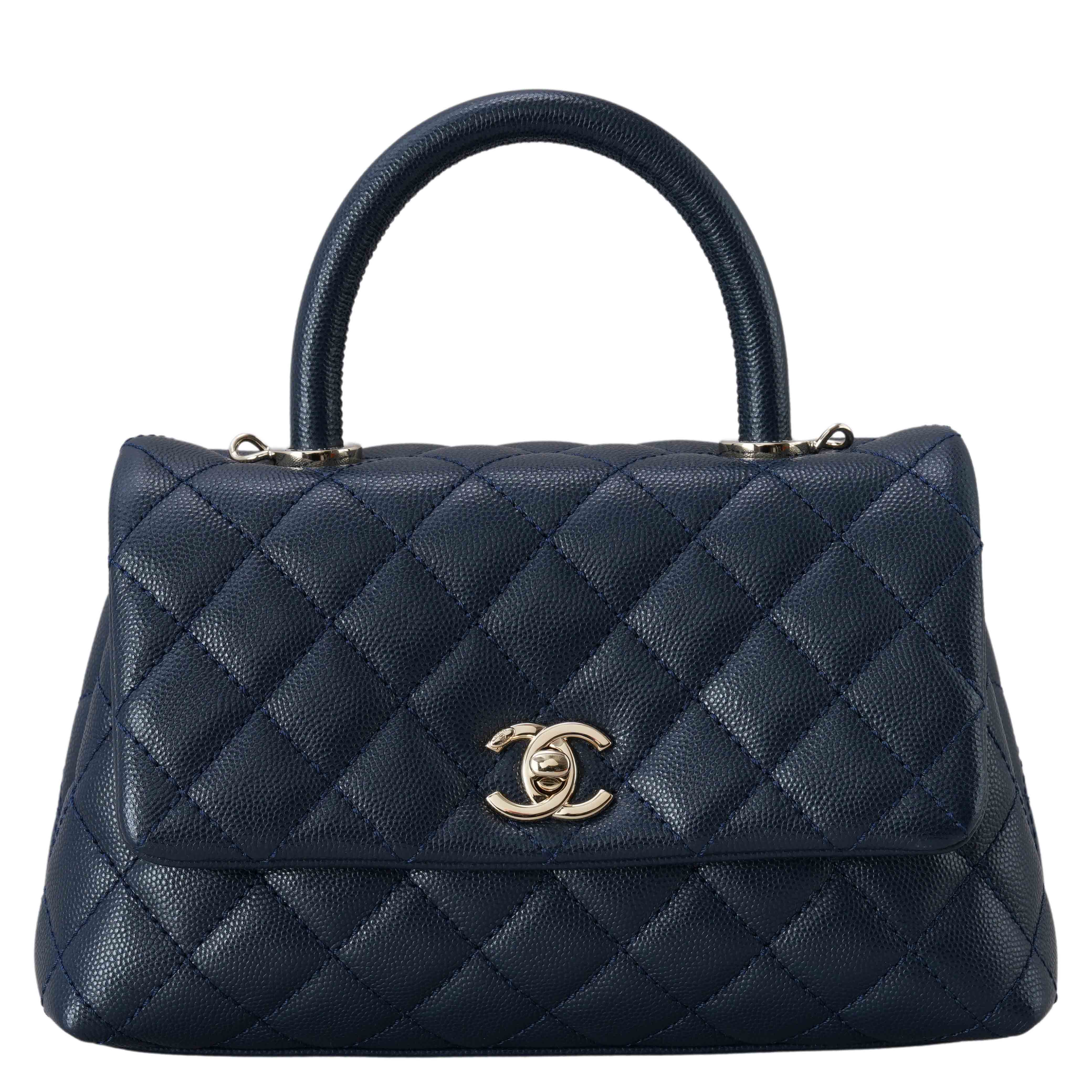 CHANEL(USED)샤넬 캐비어 코코핸들 스몰