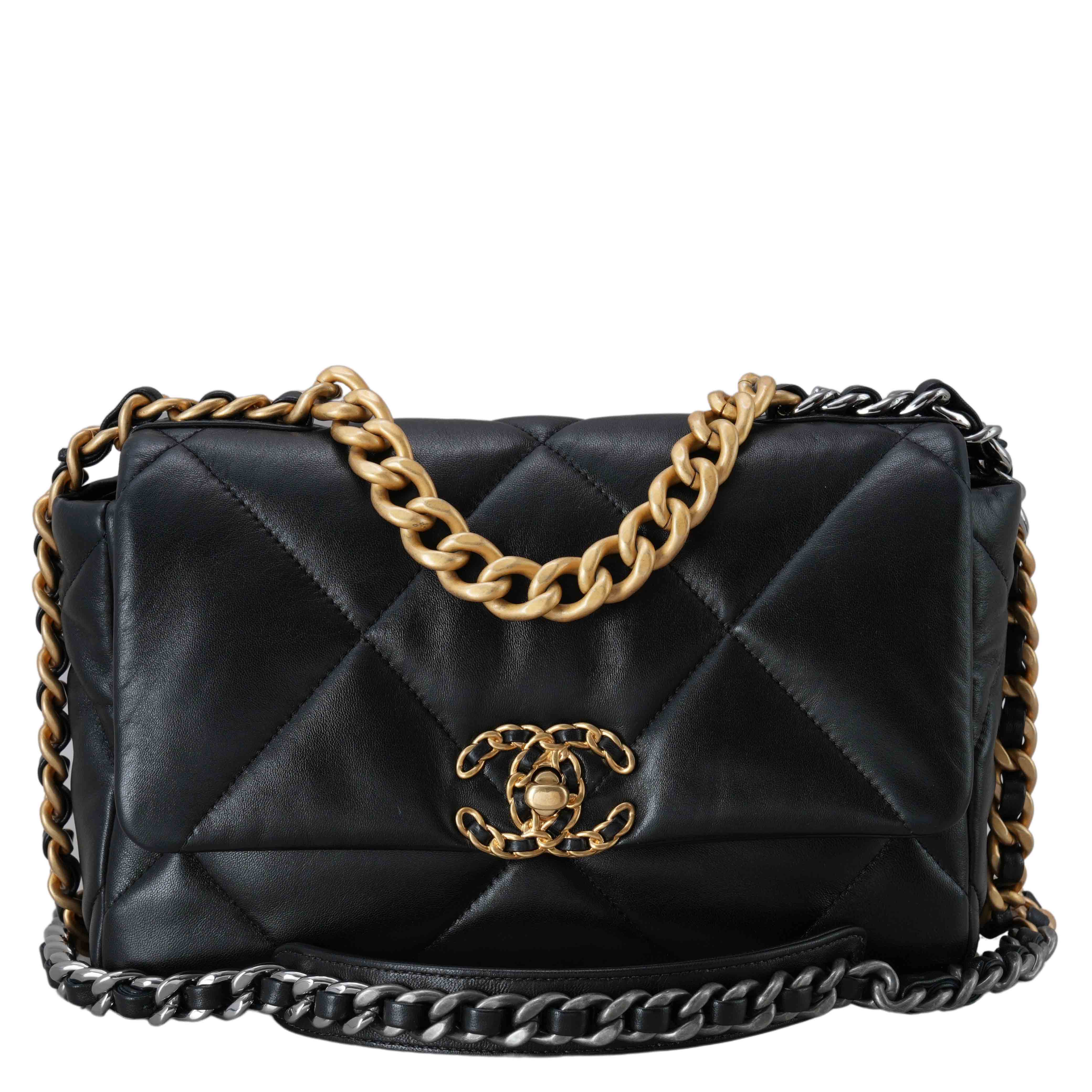 CHANEL(USED)샤넬 19백 미듐