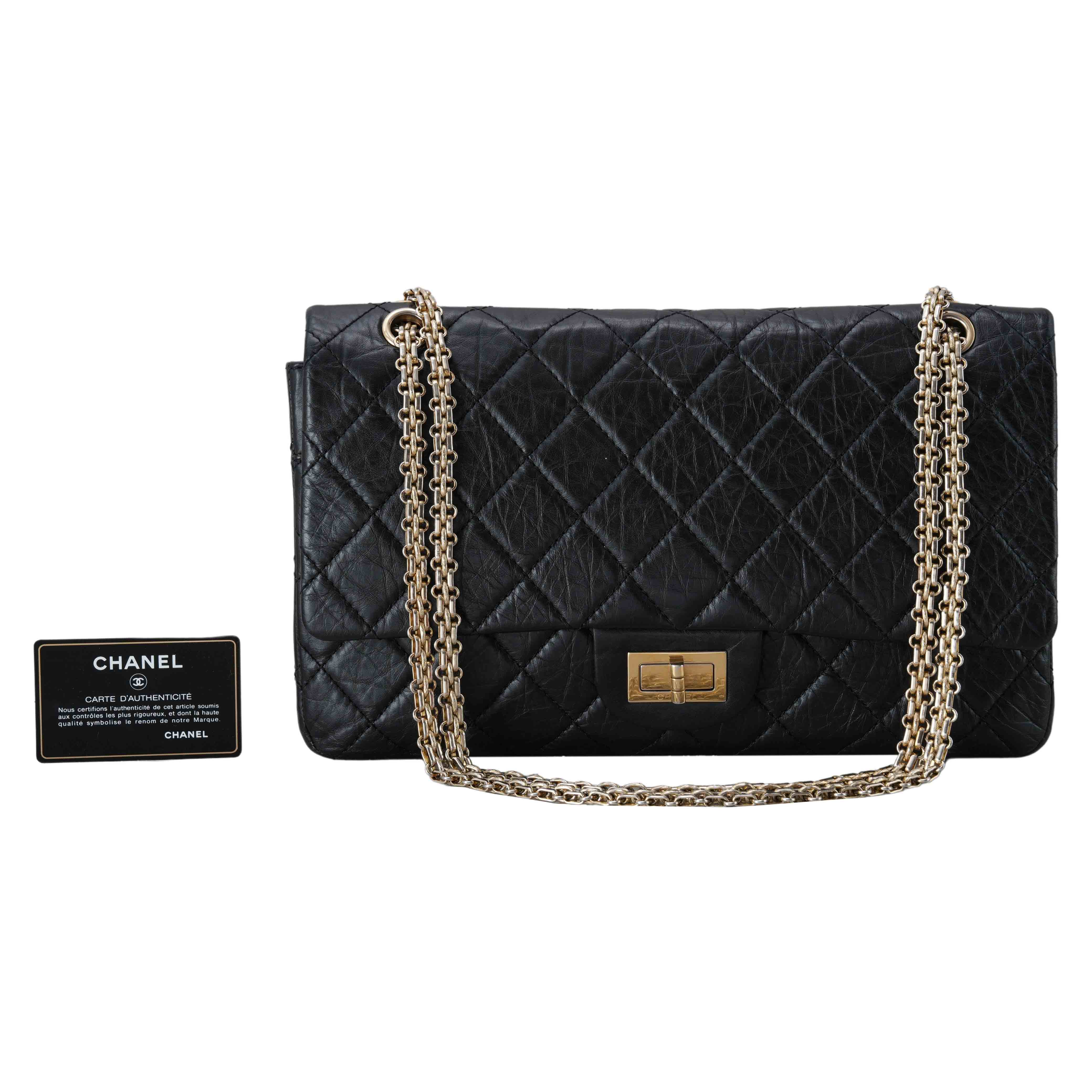 CHANEL(USED)샤넬 2.55 빈티지 라지 플랩백