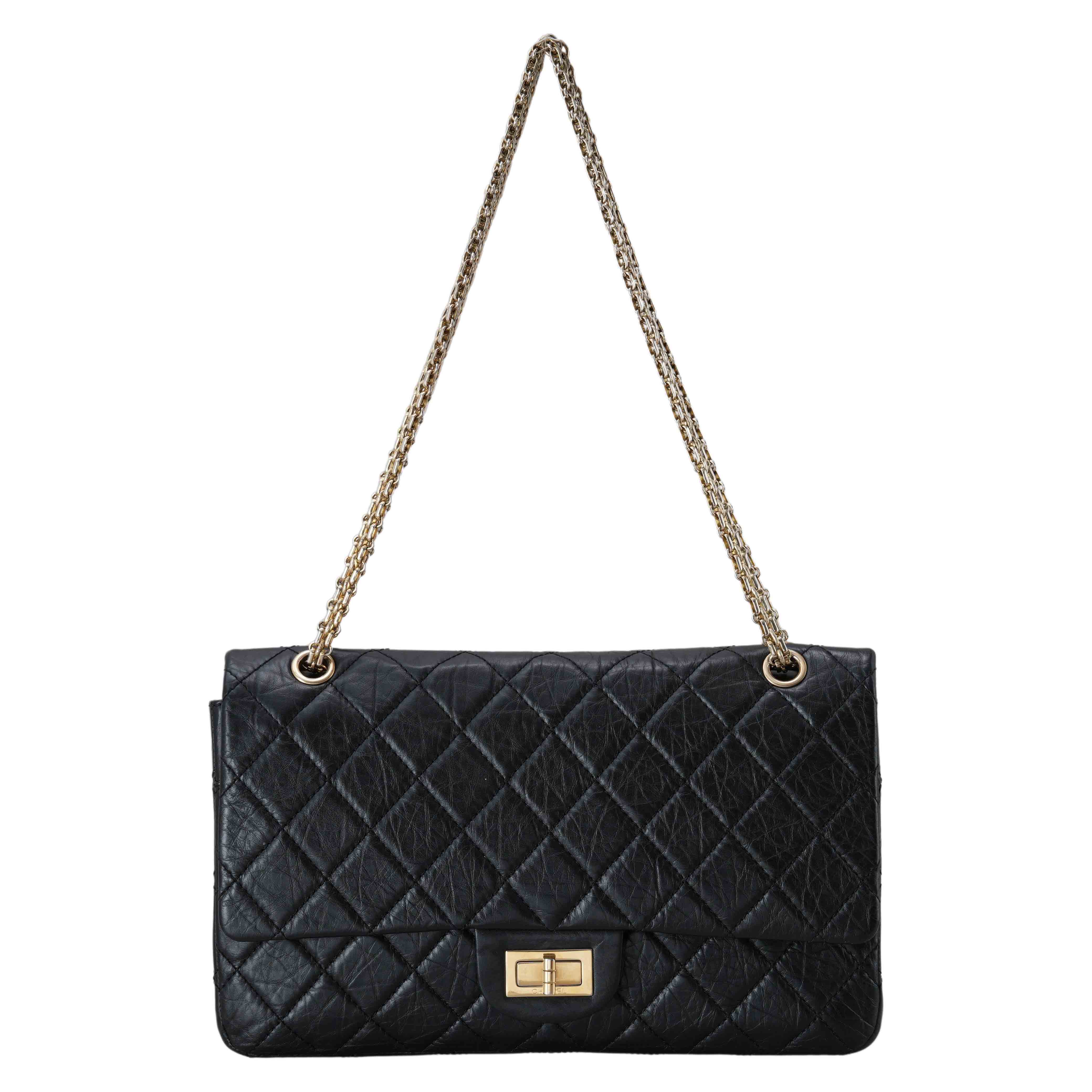 CHANEL(USED)샤넬 2.55 빈티지 라지 플랩백
