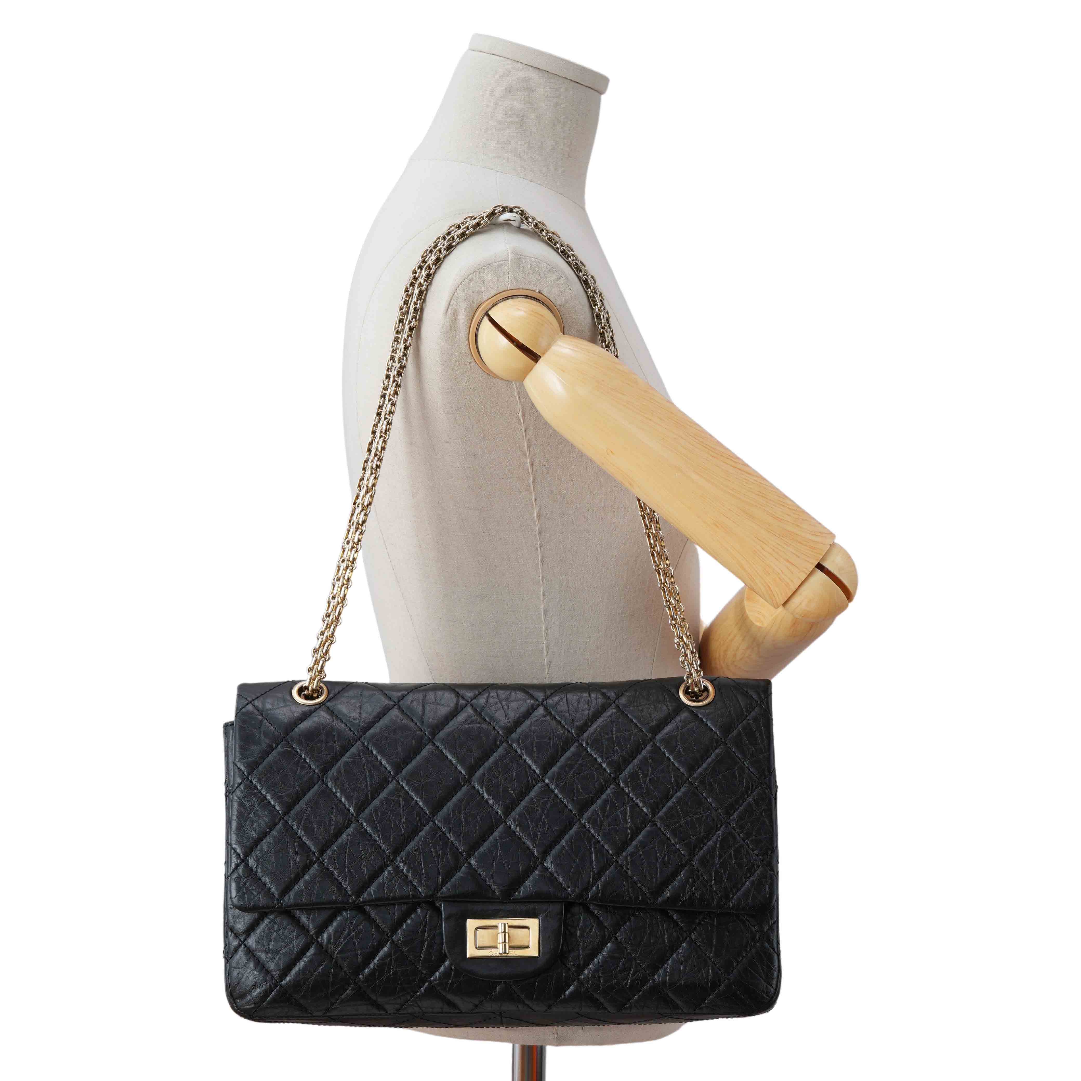 CHANEL(USED)샤넬 2.55 빈티지 라지 플랩백