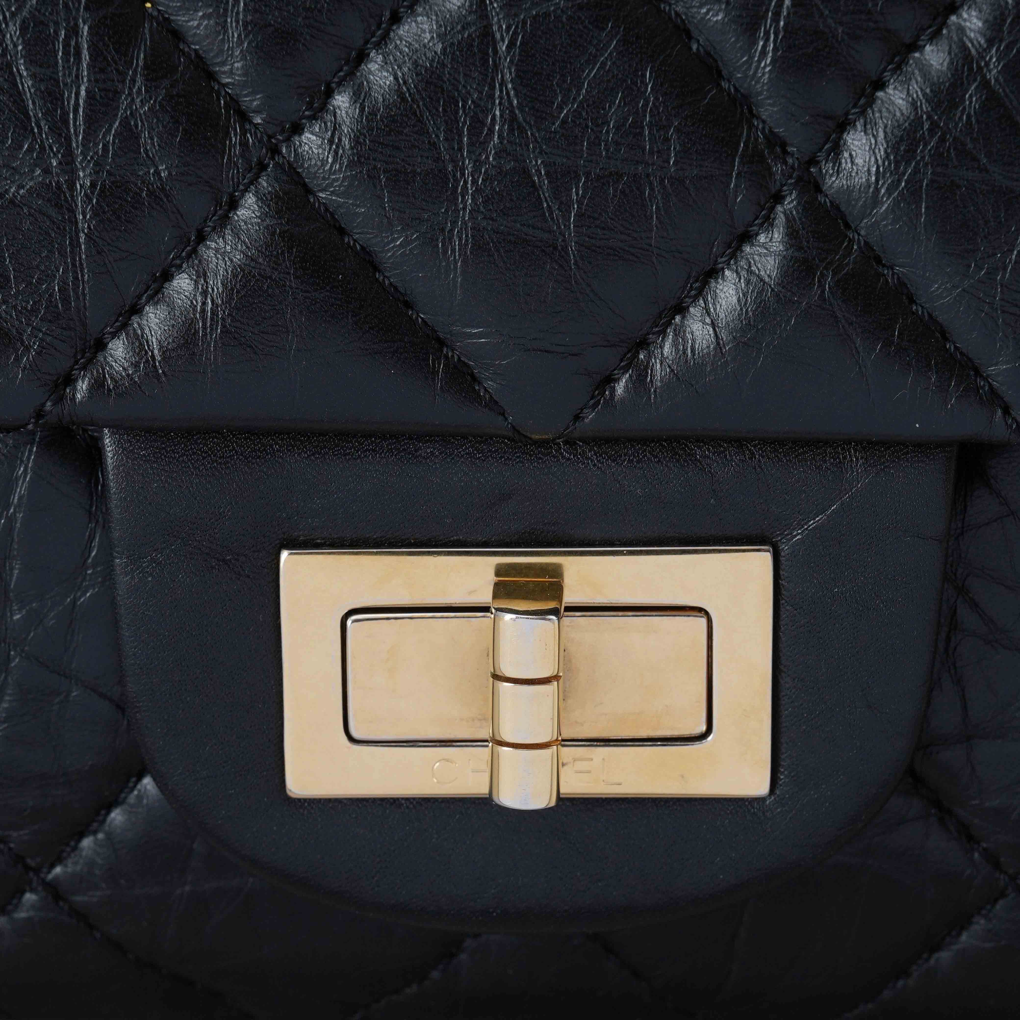 CHANEL(USED)샤넬 2.55 빈티지 라지 플랩백