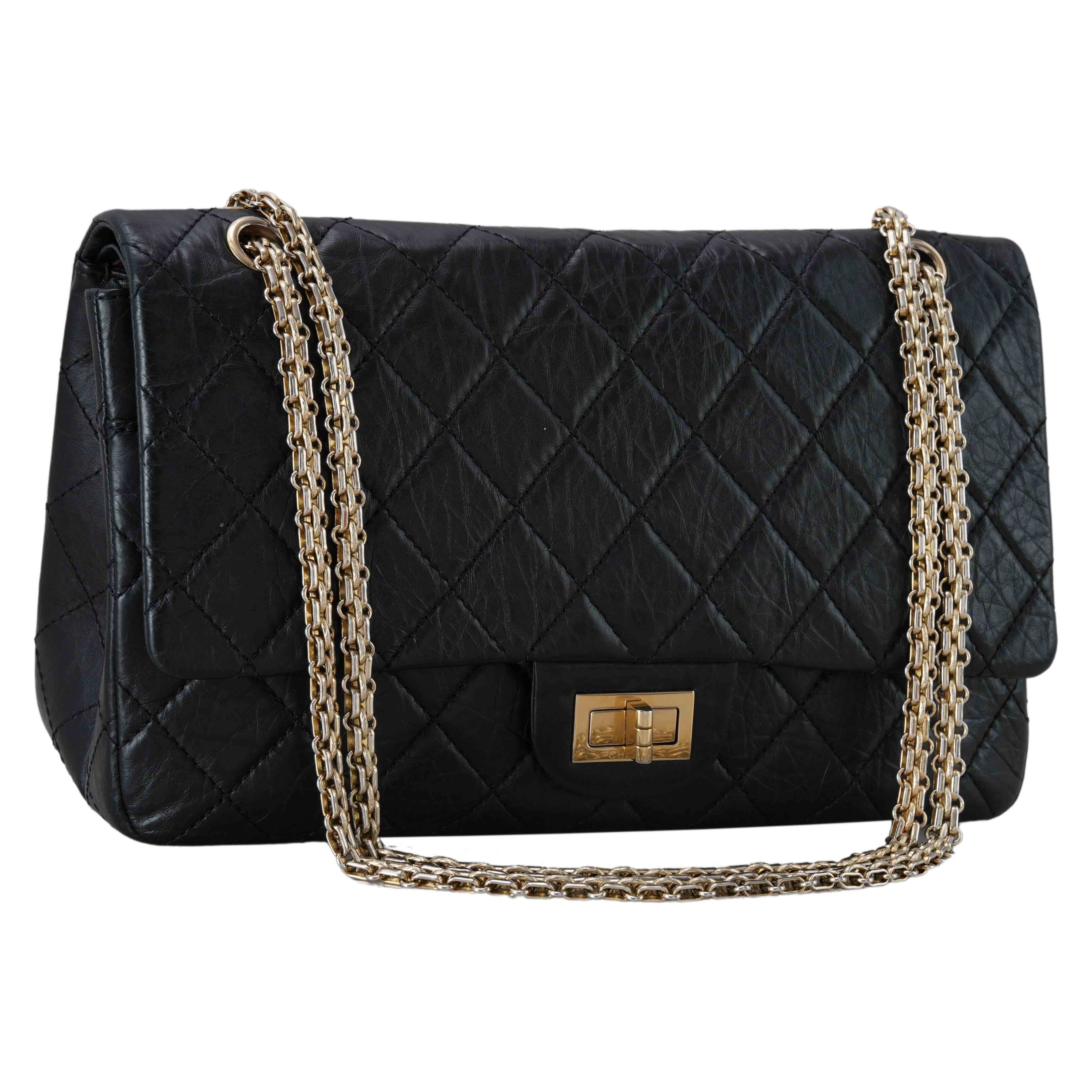 CHANEL(USED)샤넬 2.55 빈티지 라지 플랩백