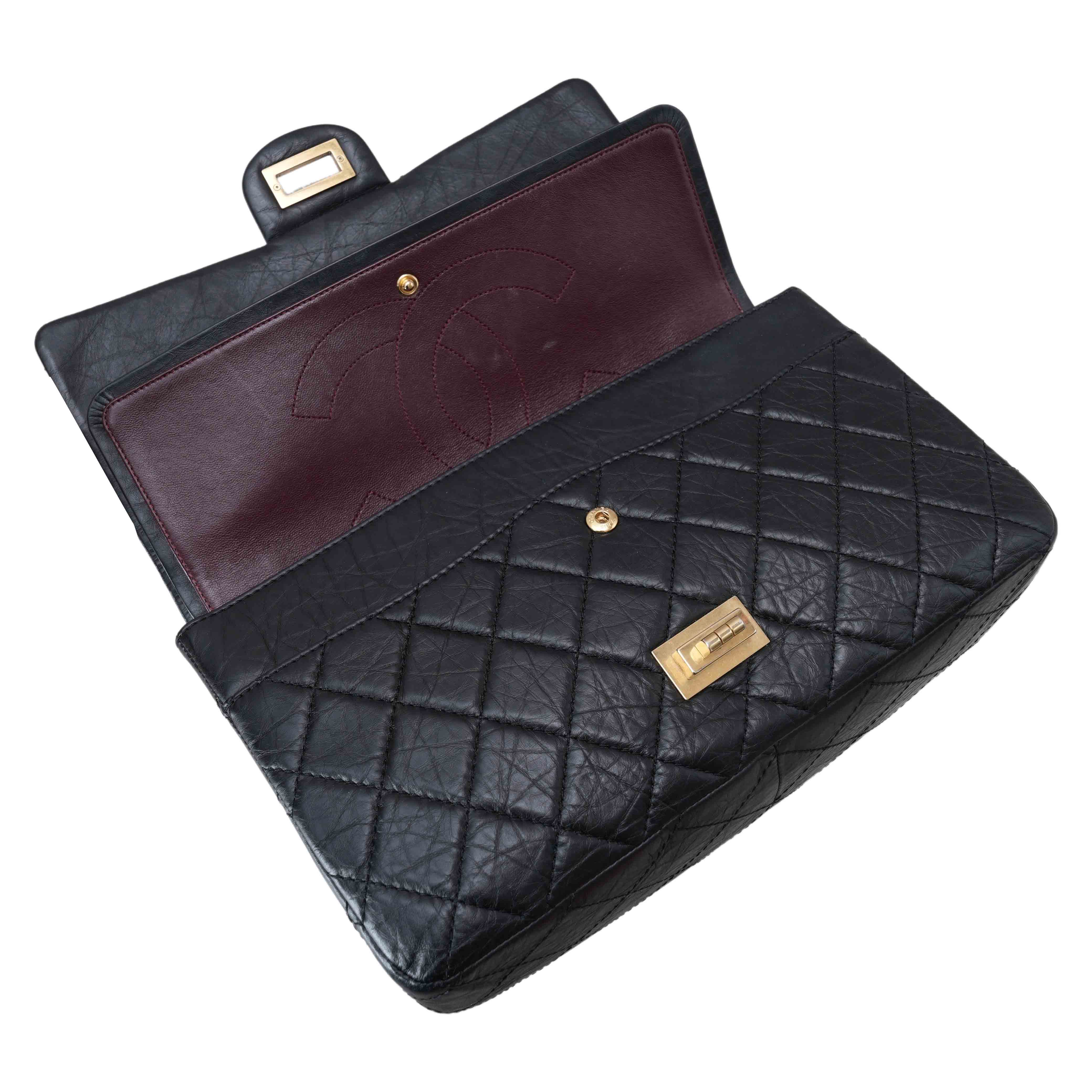 CHANEL(USED)샤넬 2.55 빈티지 라지 플랩백