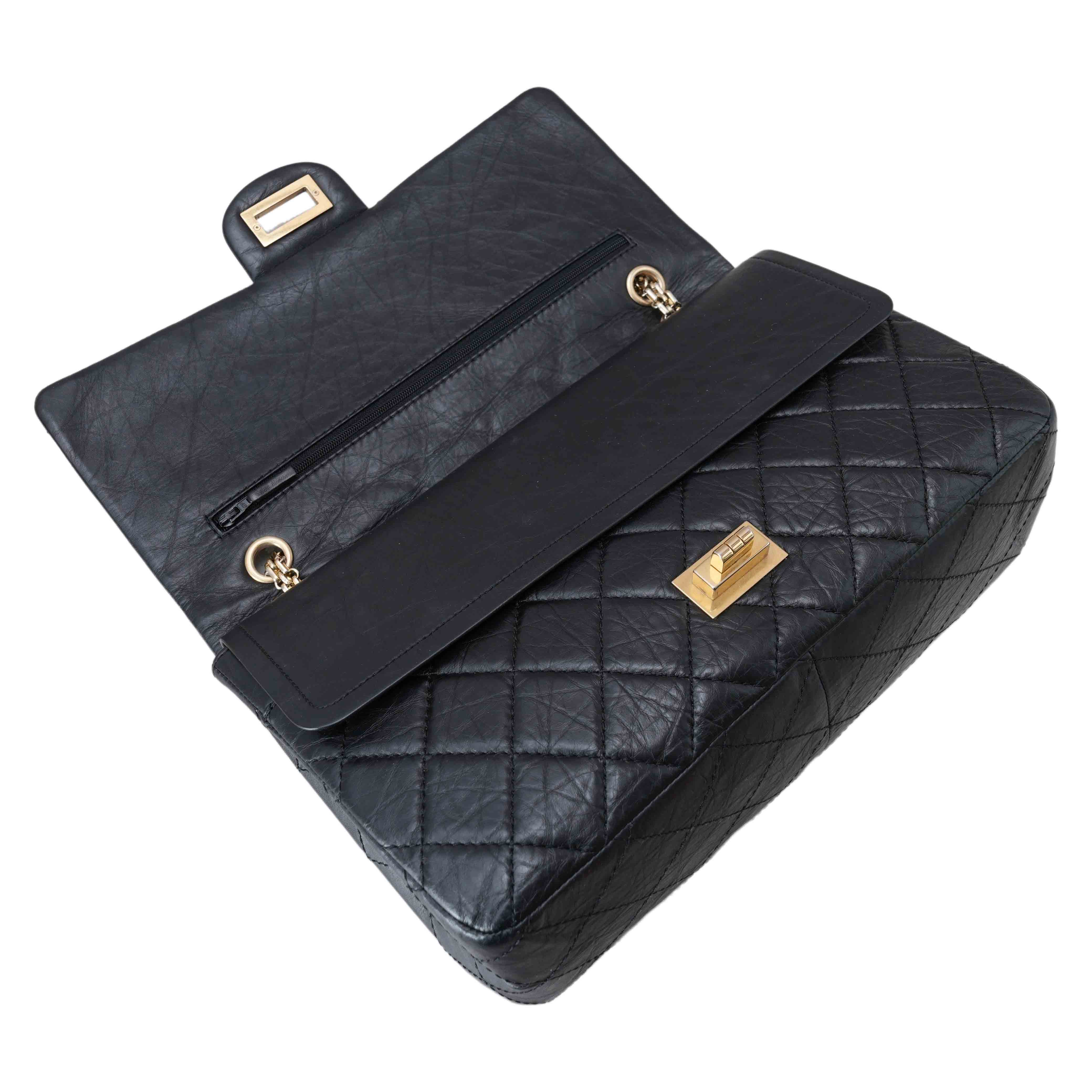 CHANEL(USED)샤넬 2.55 빈티지 라지 플랩백