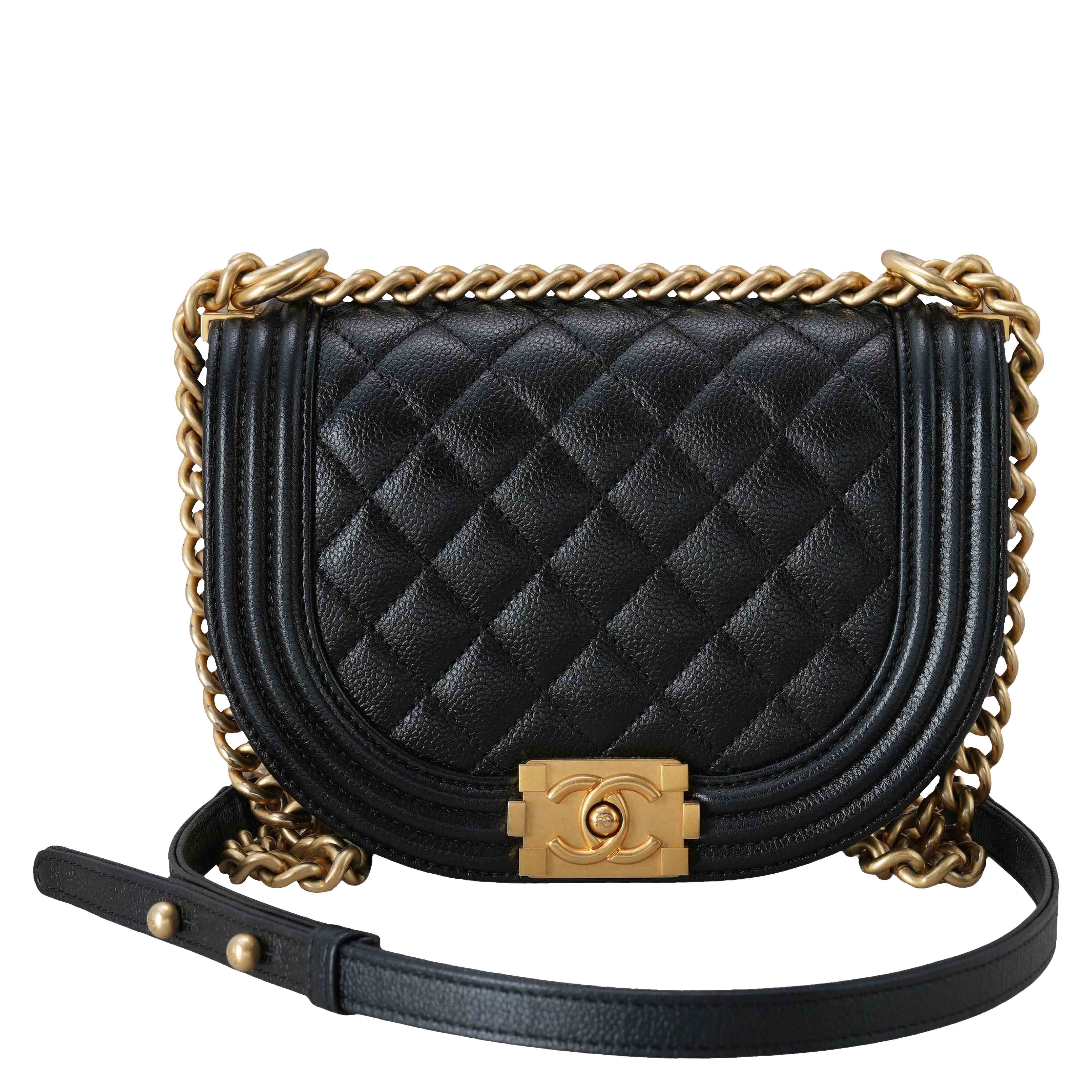 CHANEL(USED)샤넬 AS3350 캐비어 보이샤넬 메신저백