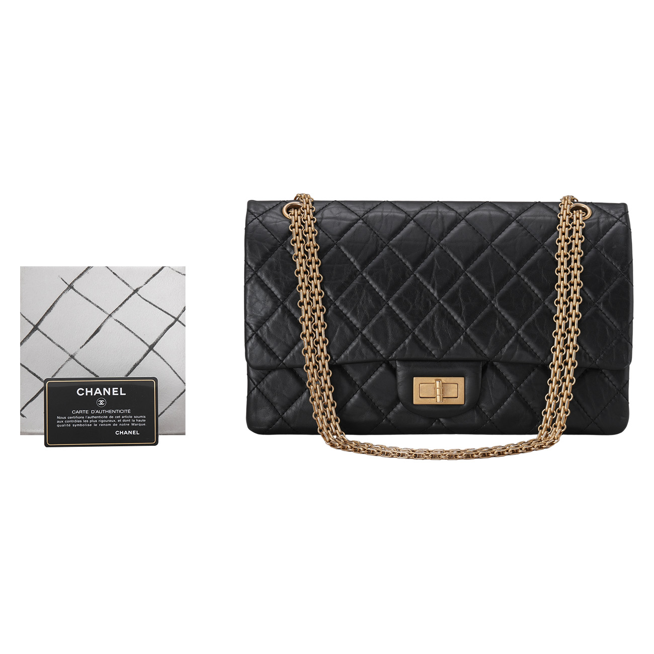 CHANEL(USED)샤넬 빈티지 2.55 32 플랩백