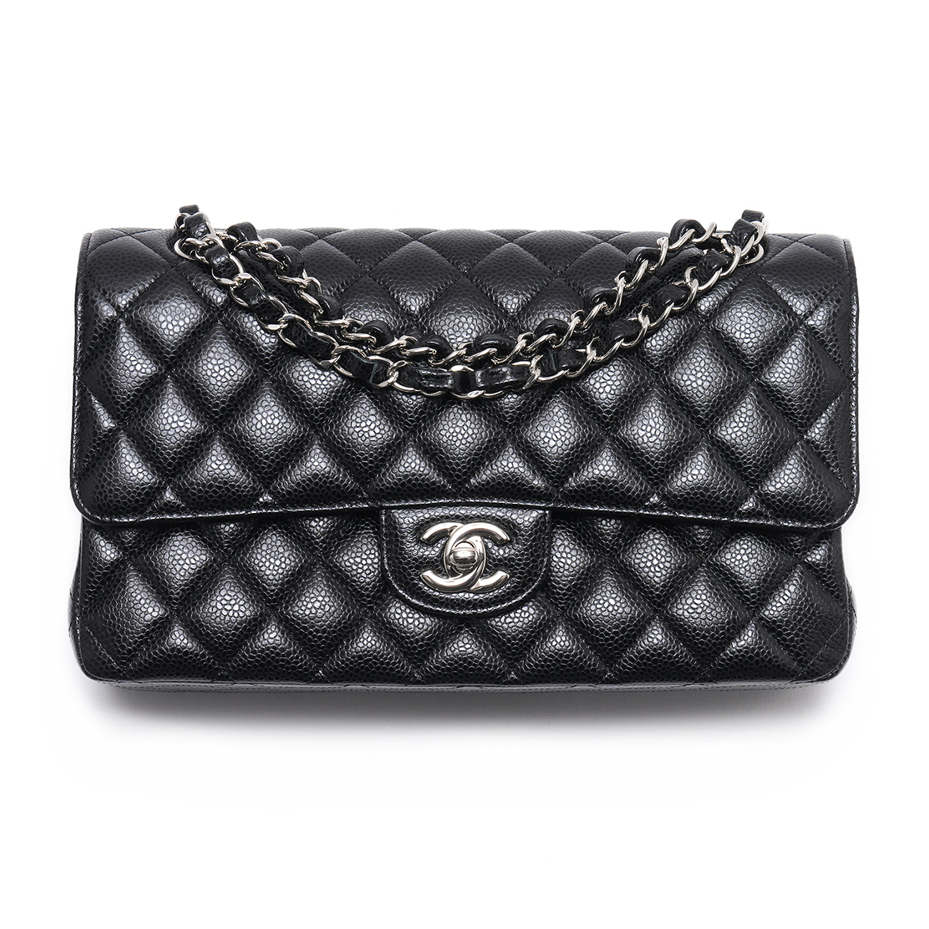 CHANEL(USED)샤넬 캐비어 클래식 미듐 플랩백