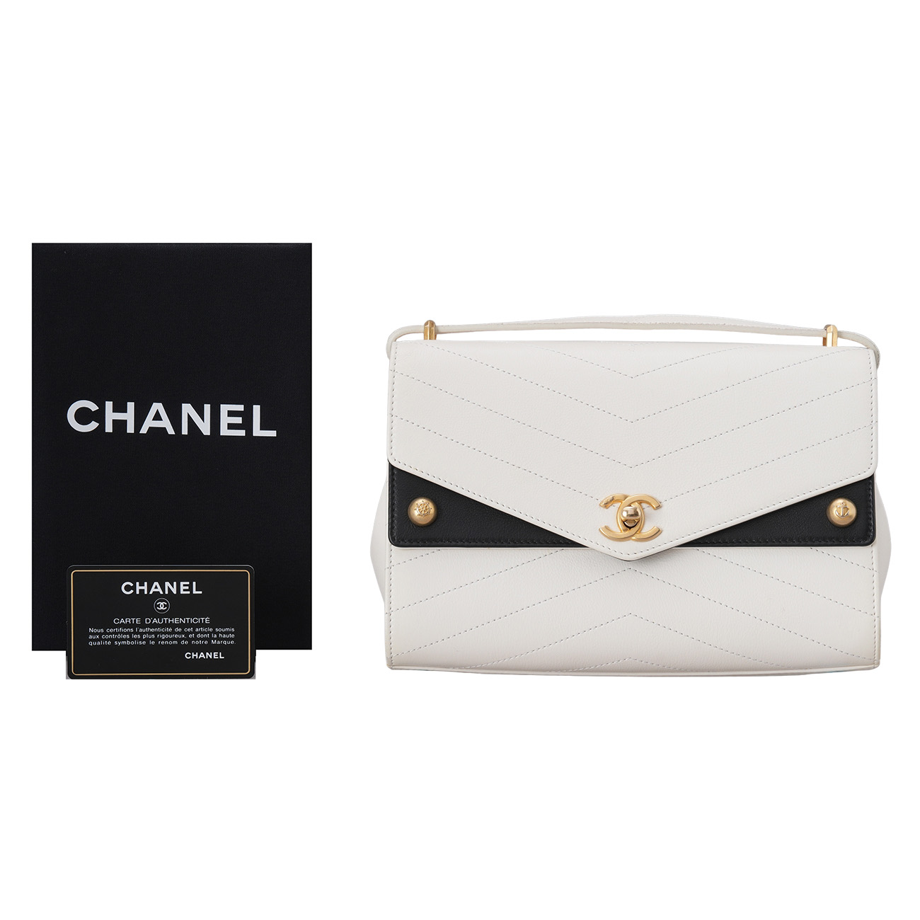 CHANEL(USED)샤넬 시즌 쉐보론 체인 숄더백