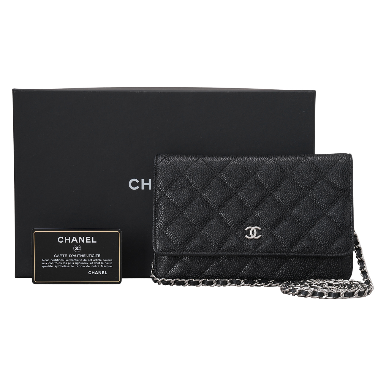 CHANEL(USED)샤넬 캐비어 클래식 WOC