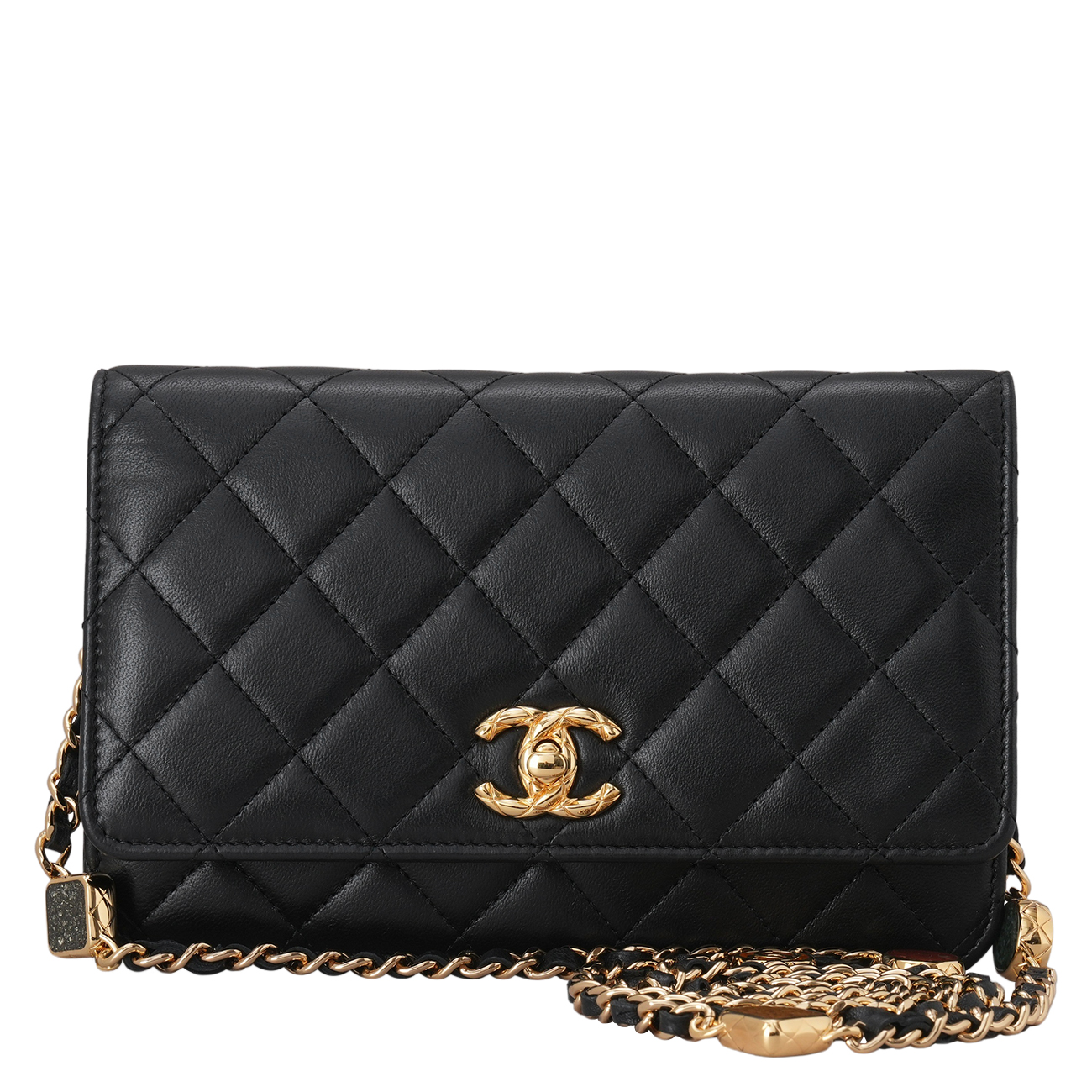 CHANEL(USED)샤넬 시즌 램스킨 WOC