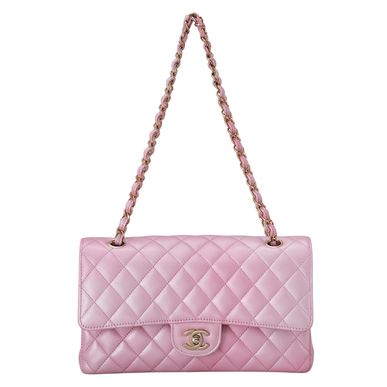CHANEL(USED)샤넬 클래식 미듐 플랩백