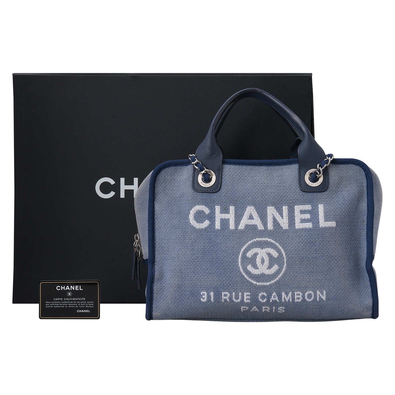 CHANEL(USED)샤넬 빈티지 도빌 볼링백