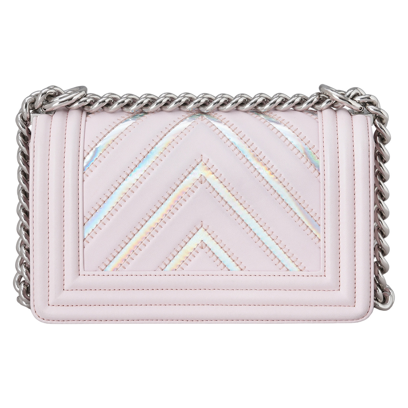 CHANEL(USED)샤넬 시즌 보이샤넬 쉐브론 스몰