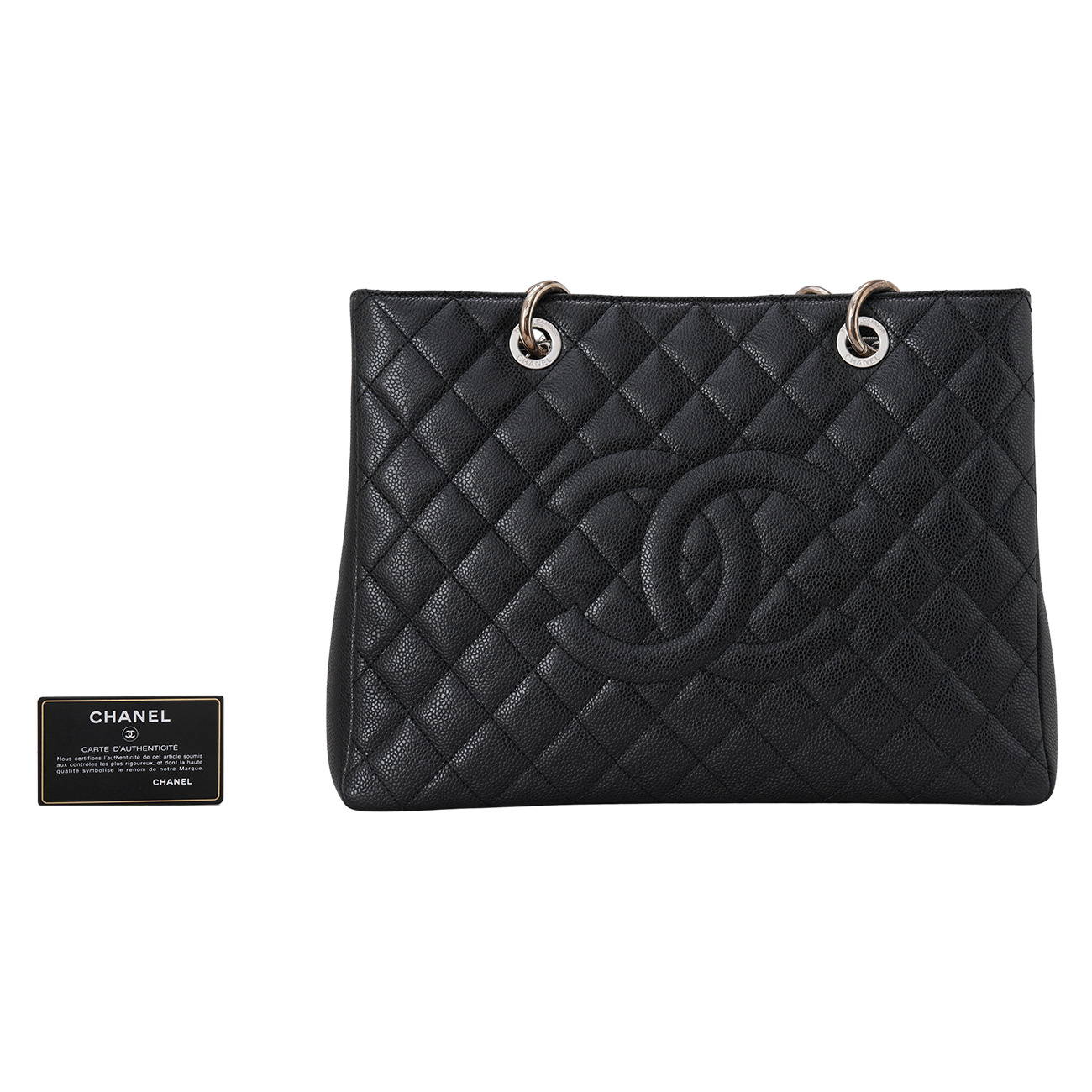 CHANEL(USED)샤넬 캐비어 그랜드샤핑