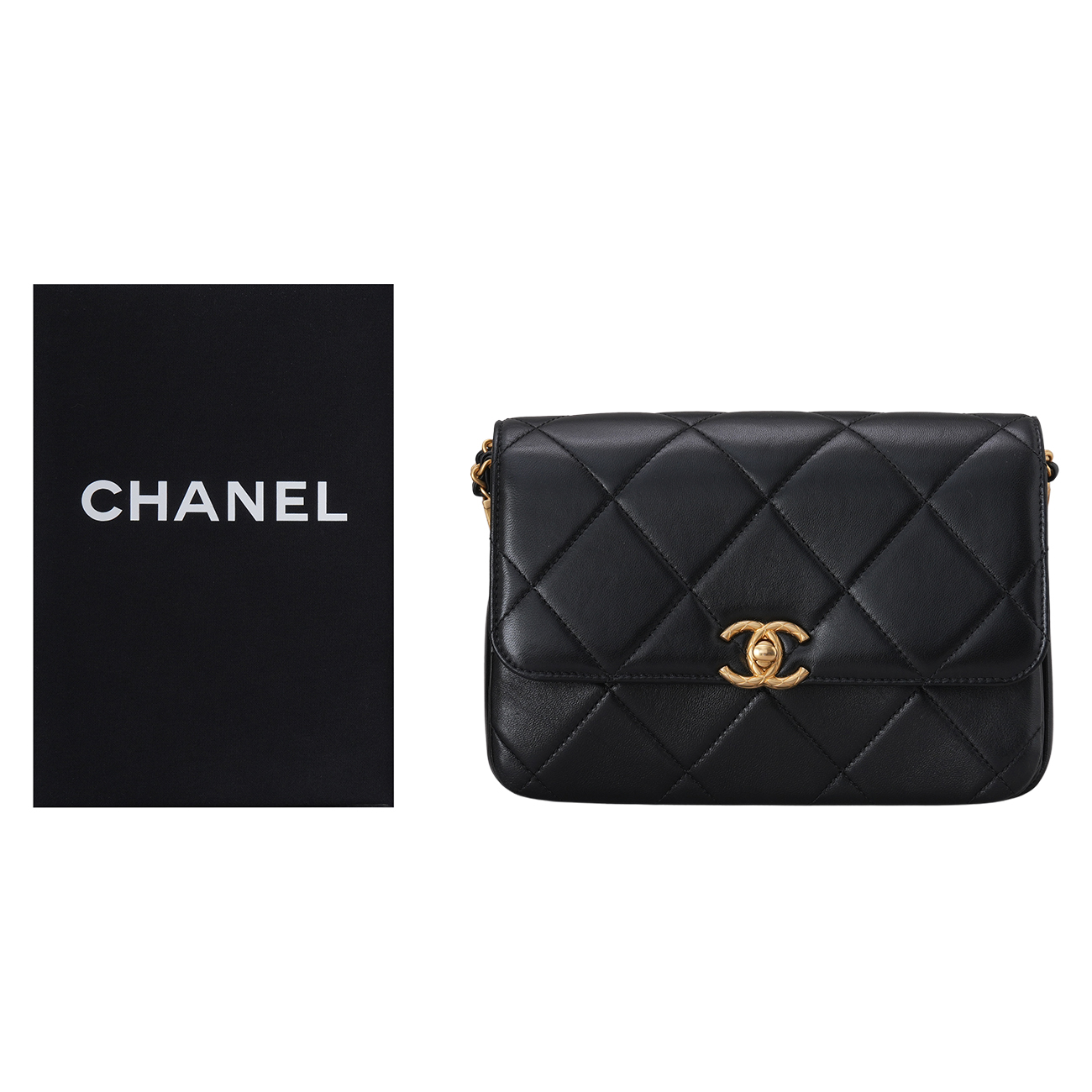 CHANEL(USED)샤넬 시즌 COCO로고 체인백