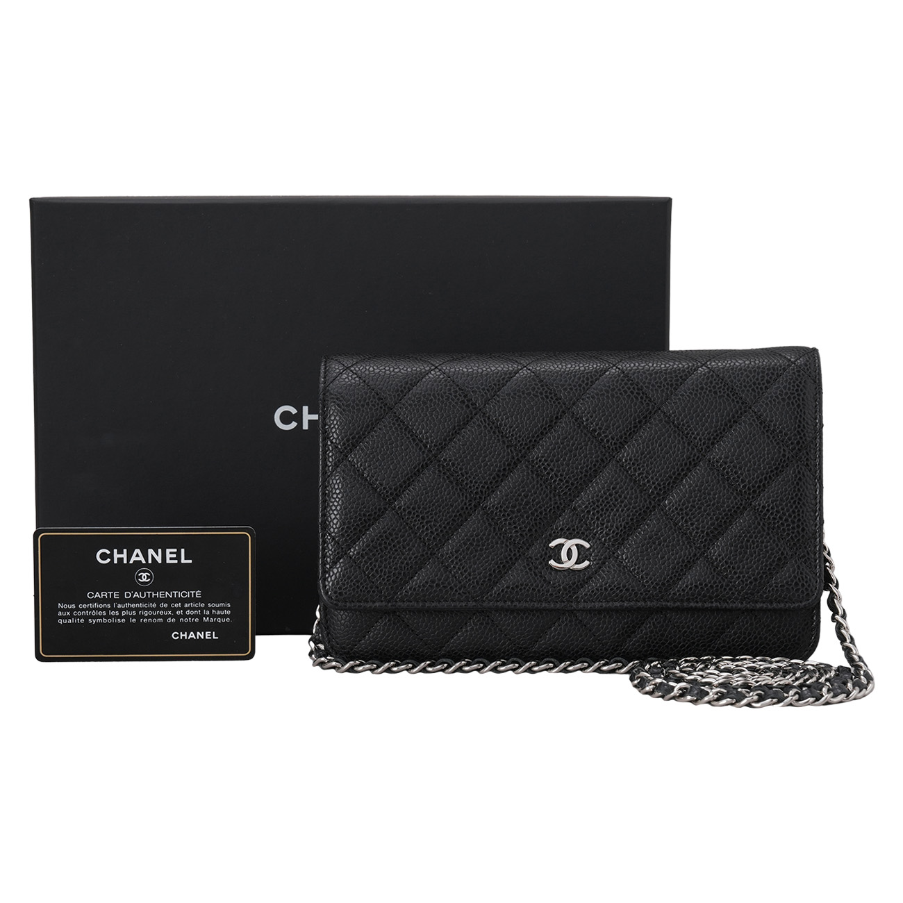 CHANEL(USED)샤넬 캐비어 클래식 WOC