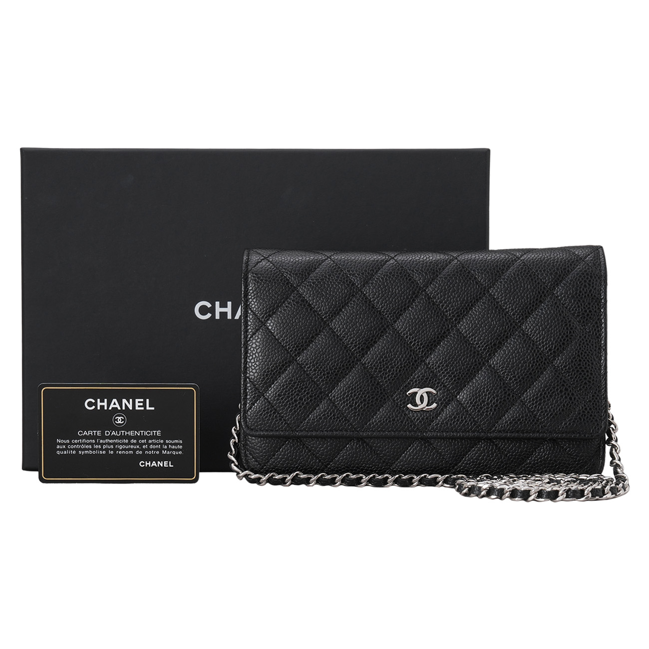 CHANEL(USED)샤넬 캐비어 클래식 WOC