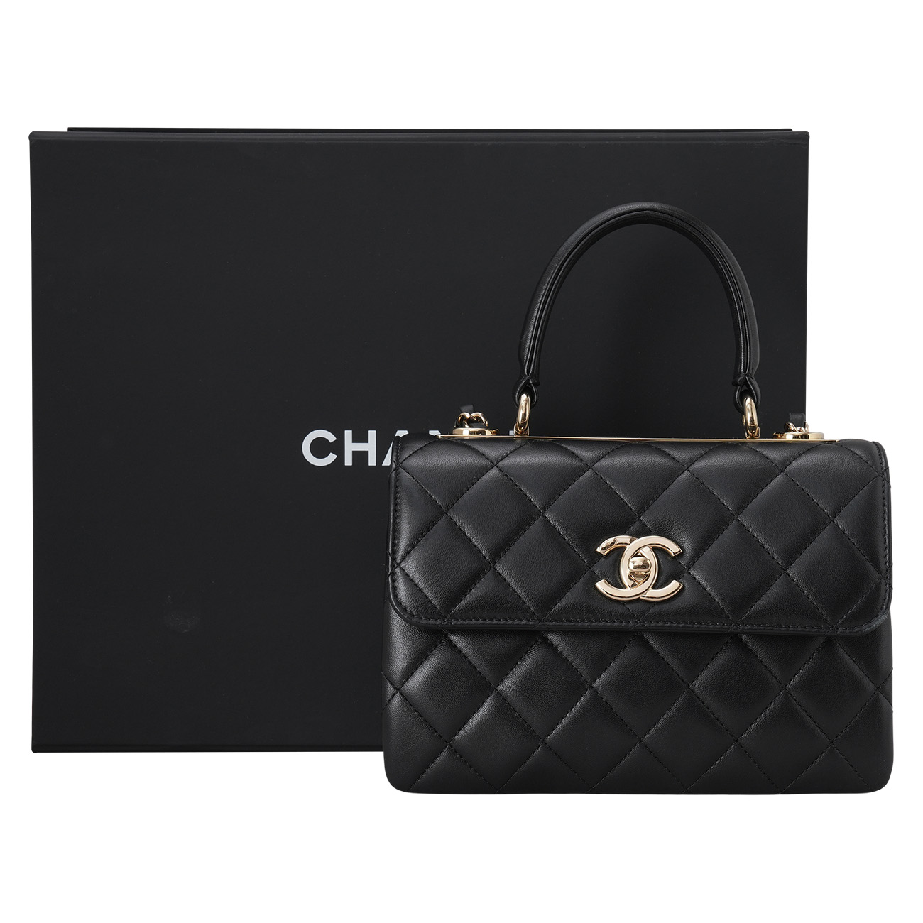 CHANEL(USED)샤넬 AS4654 램스킨 트렌디 CC 미니