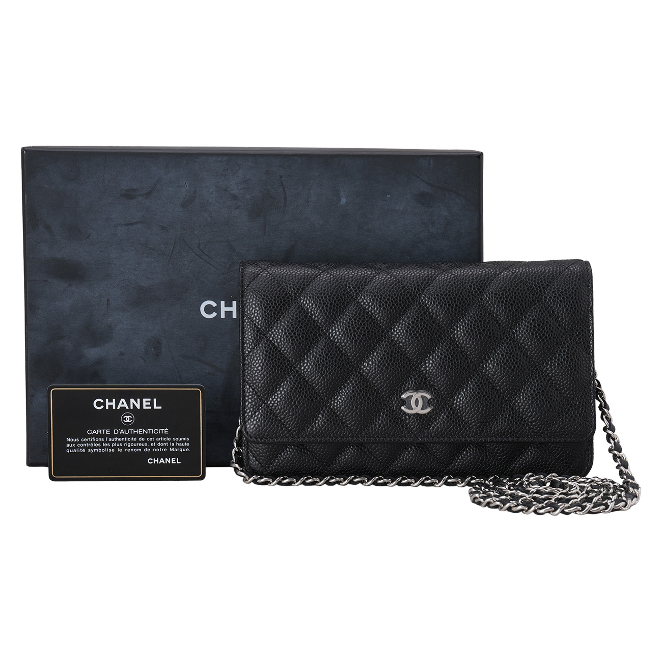 CHANEL(USED)샤넬 캐비어 클래식 WOC