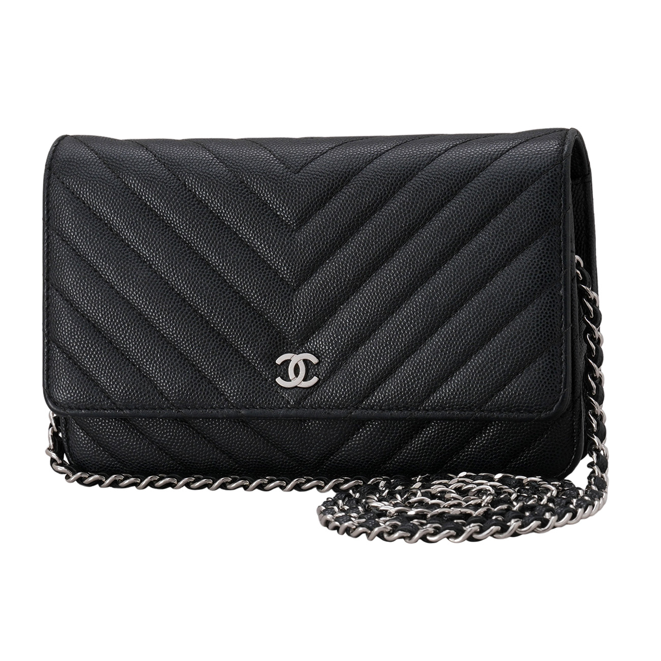 Chanel(USED)샤넬 램스킨 클래식 미듐 플랩백