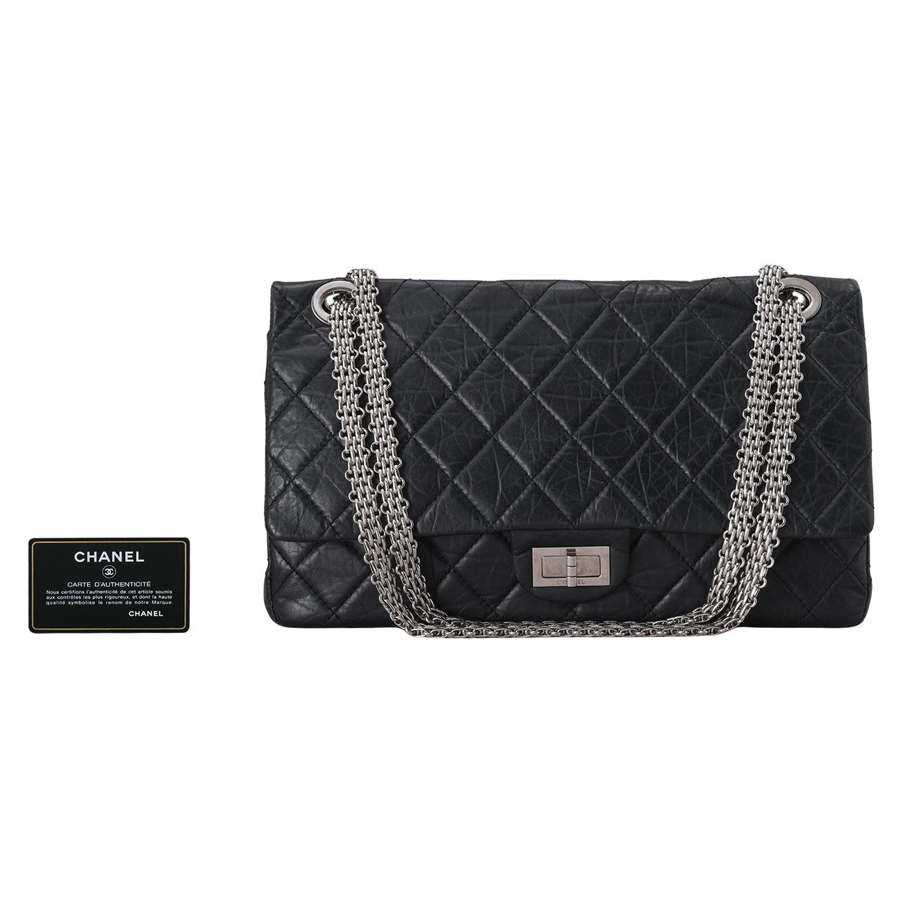 CHANEL(USED)샤넬 2.55 빈티지 라지 플랩백