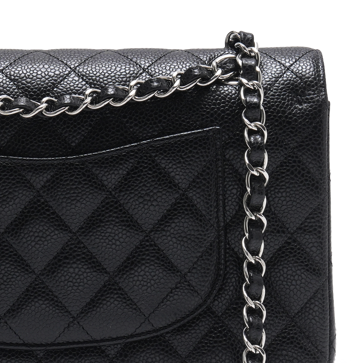 CHANEL(USED)샤넬 캐비어 클래식 미듐 플랩백